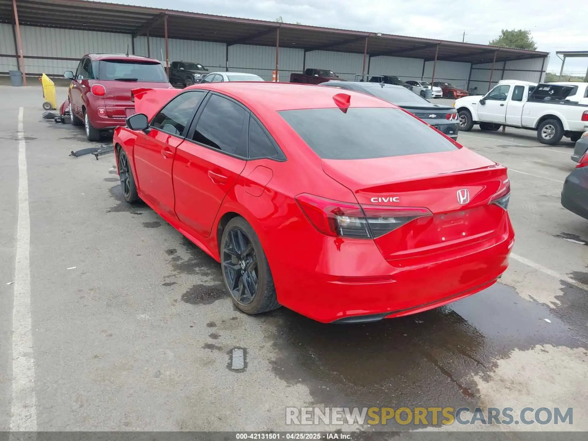 3 Photograph of a damaged car 2HGFE2F56RH525939 HONDA CIVIC 2024
