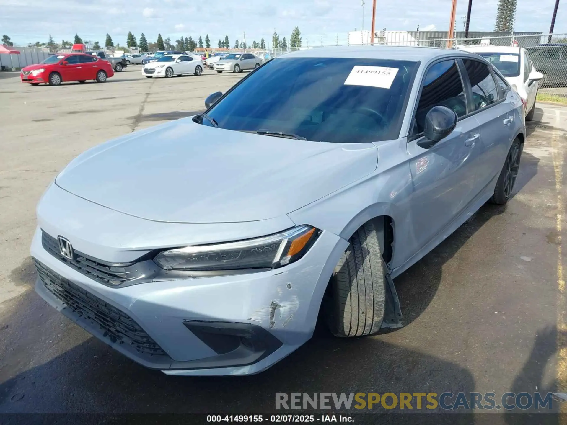 2 Photograph of a damaged car 2HGFE2F56RH532194 HONDA CIVIC 2024
