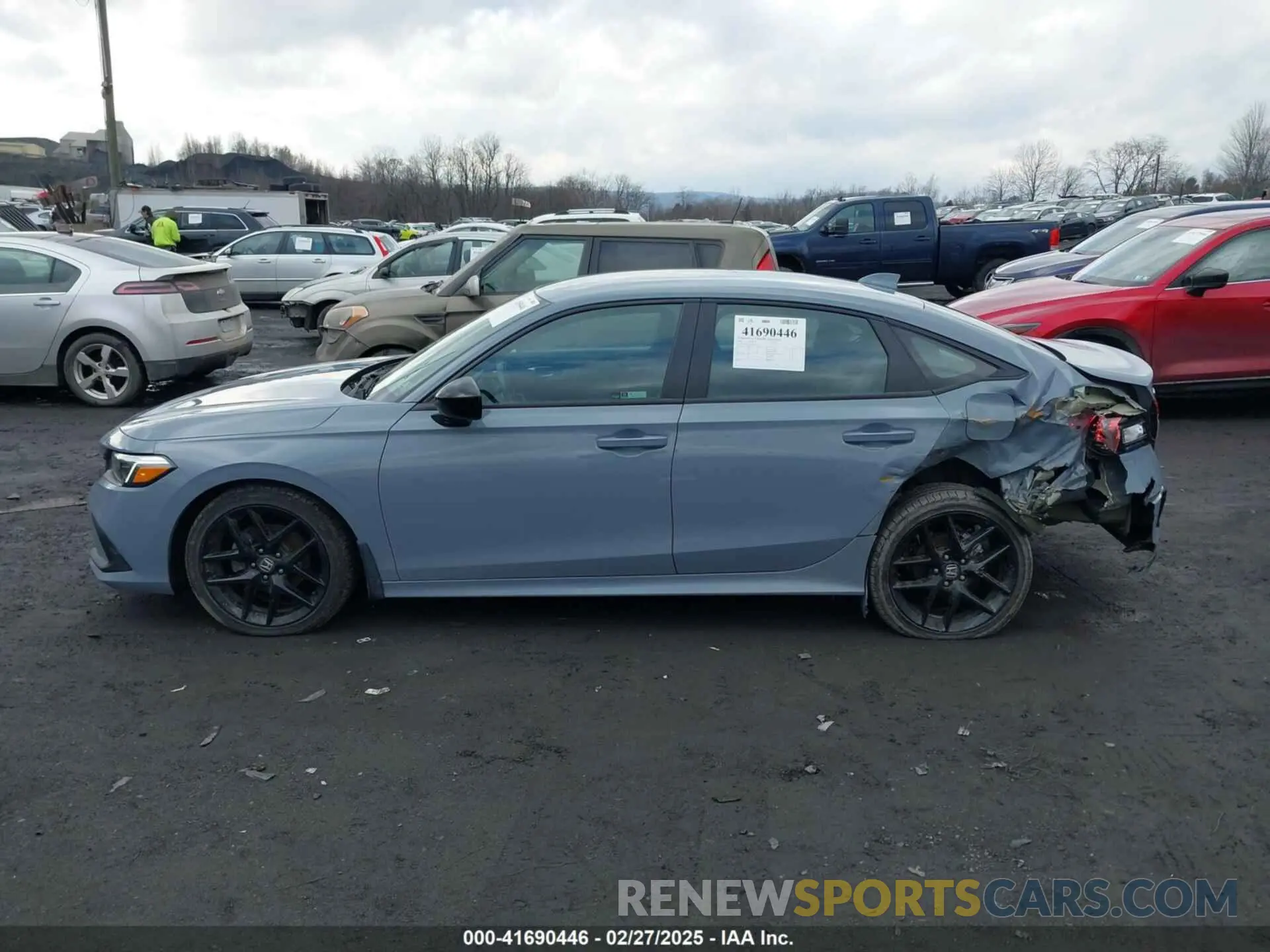 14 Photograph of a damaged car 2HGFE2F56RH539825 HONDA CIVIC 2024