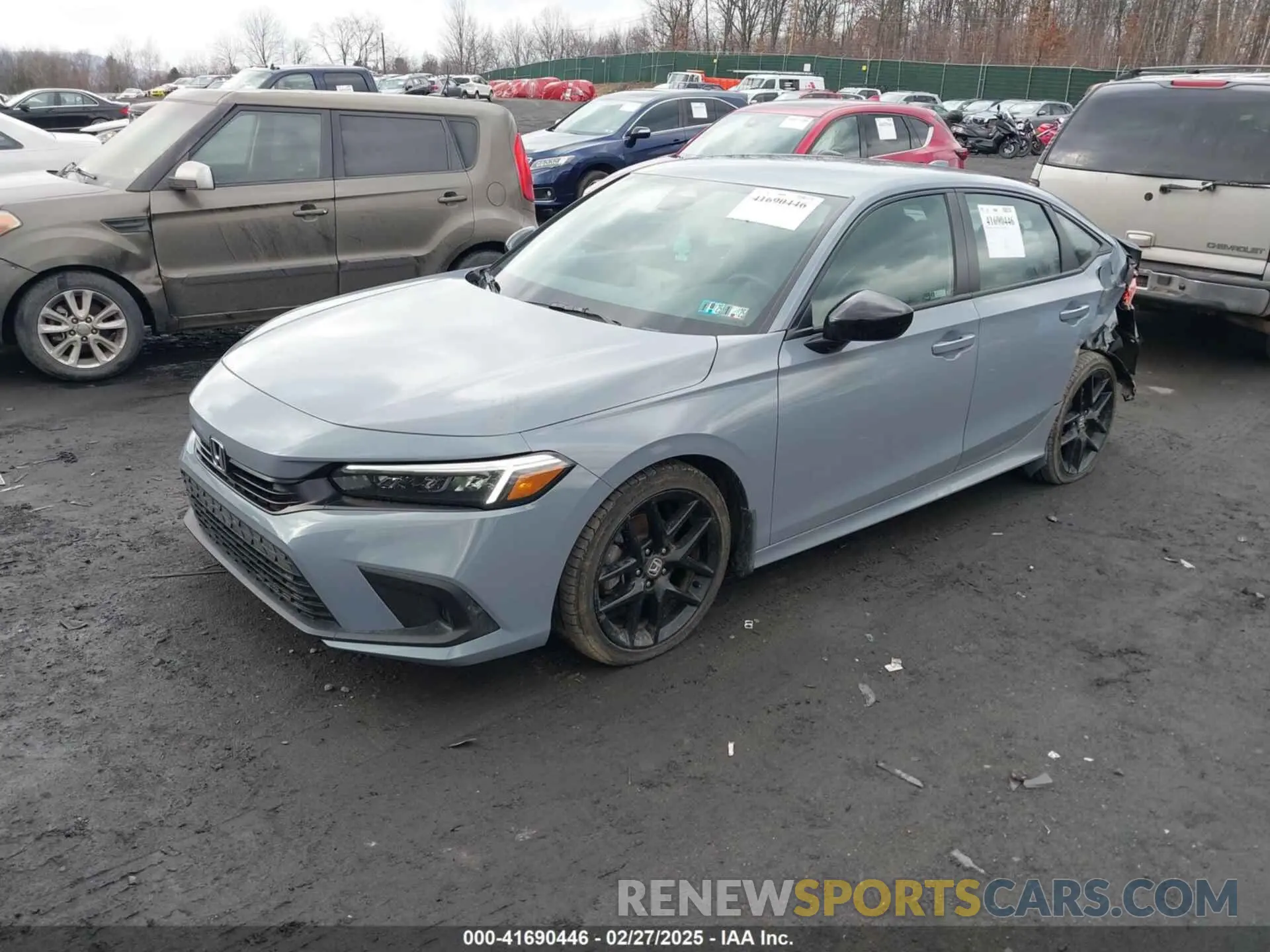 2 Photograph of a damaged car 2HGFE2F56RH539825 HONDA CIVIC 2024