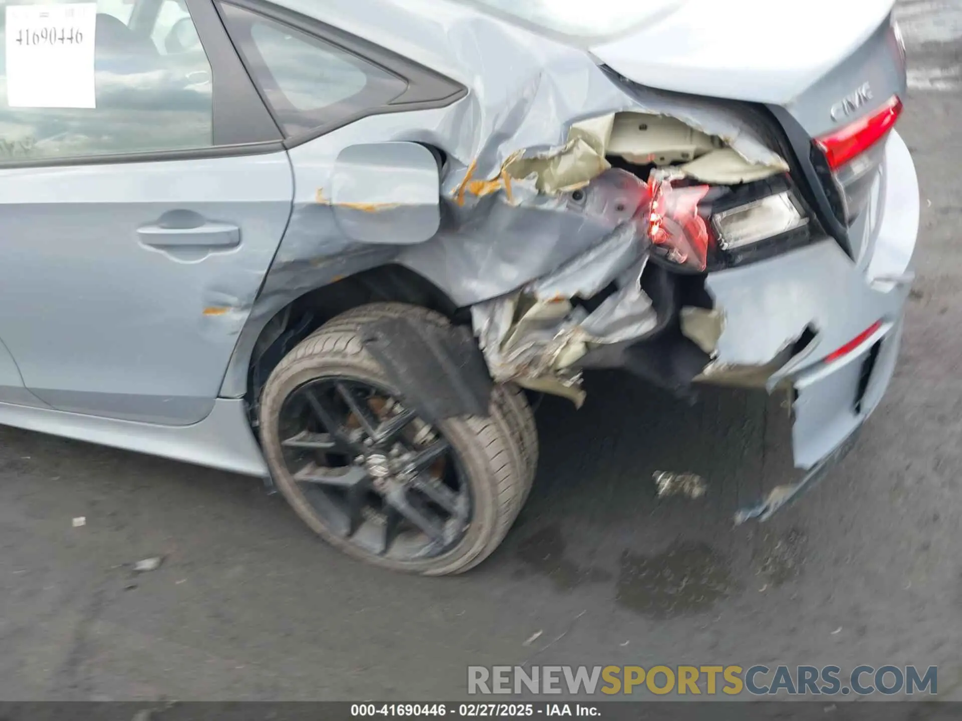 6 Photograph of a damaged car 2HGFE2F56RH539825 HONDA CIVIC 2024
