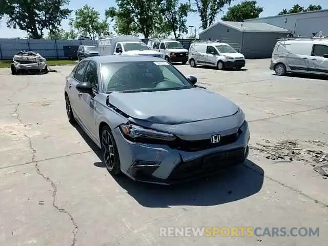 10 Photograph of a damaged car 2HGFE2F56RH547455 HONDA CIVIC 2024