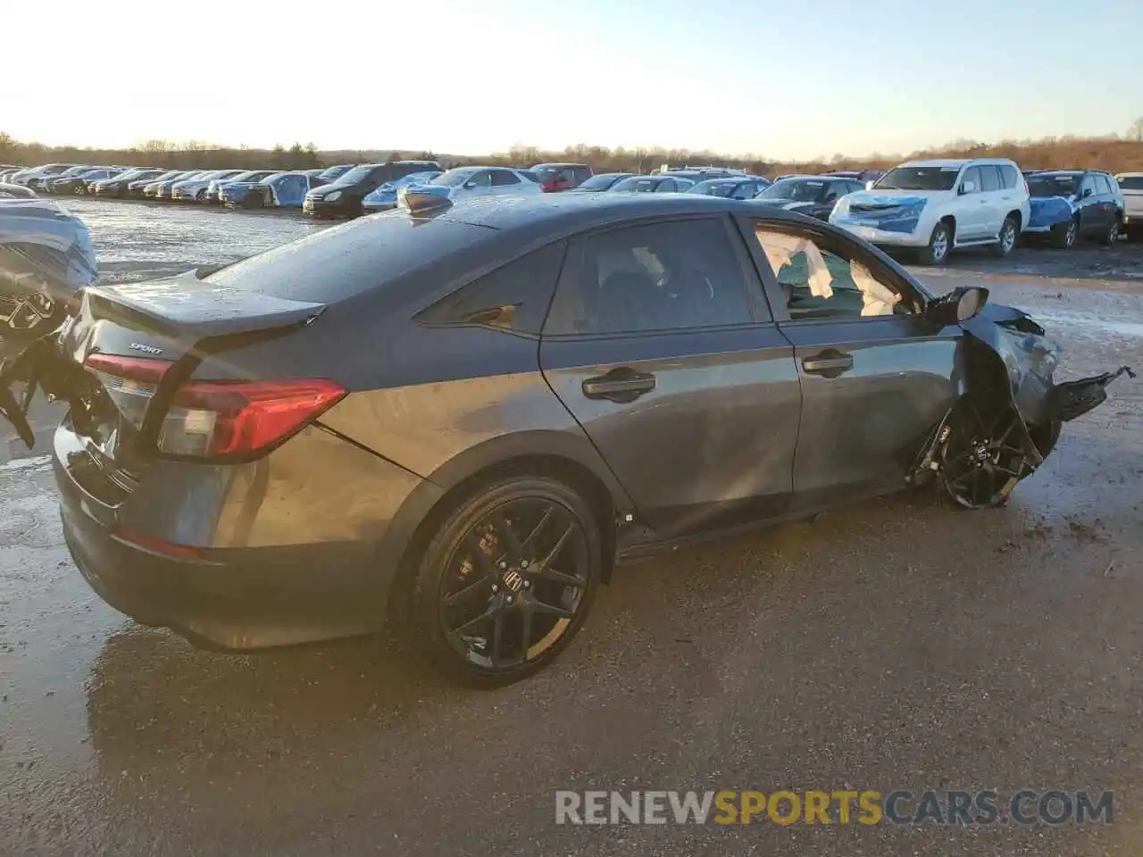 3 Photograph of a damaged car 2HGFE2F56RH551800 HONDA CIVIC 2024