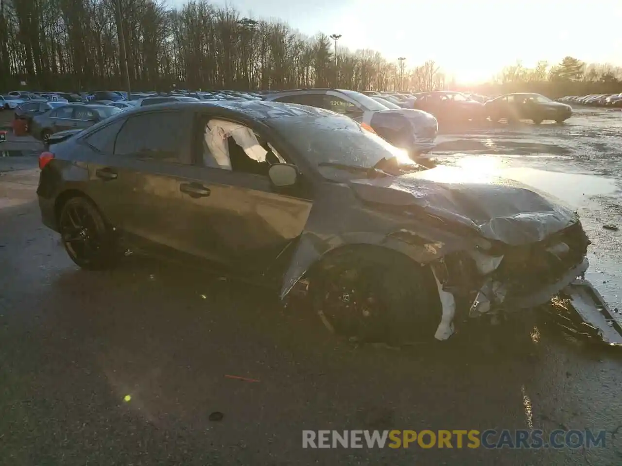 4 Photograph of a damaged car 2HGFE2F56RH551800 HONDA CIVIC 2024