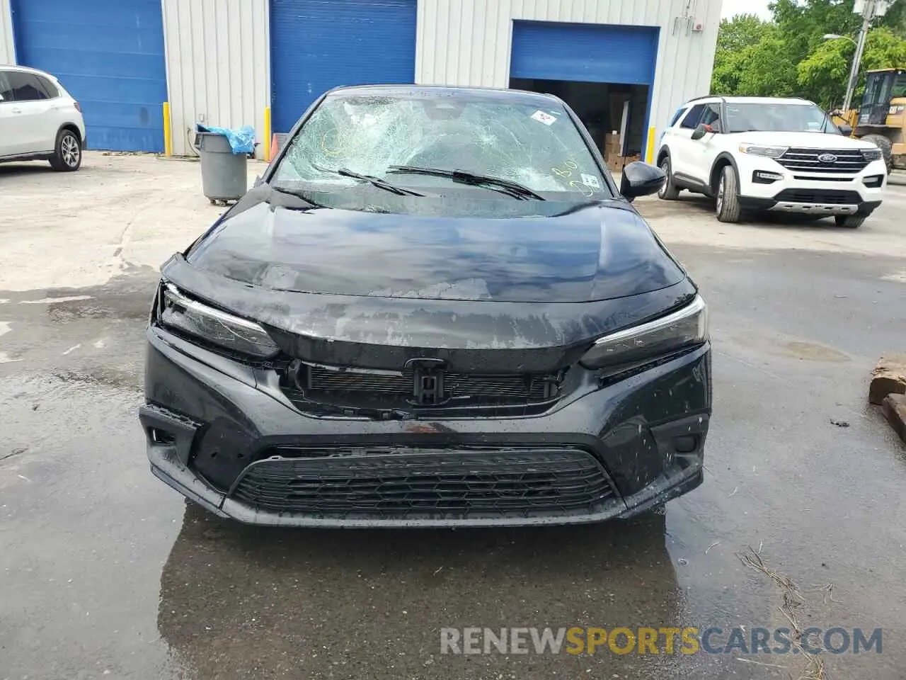 5 Photograph of a damaged car 2HGFE2F56RH553451 HONDA CIVIC 2024