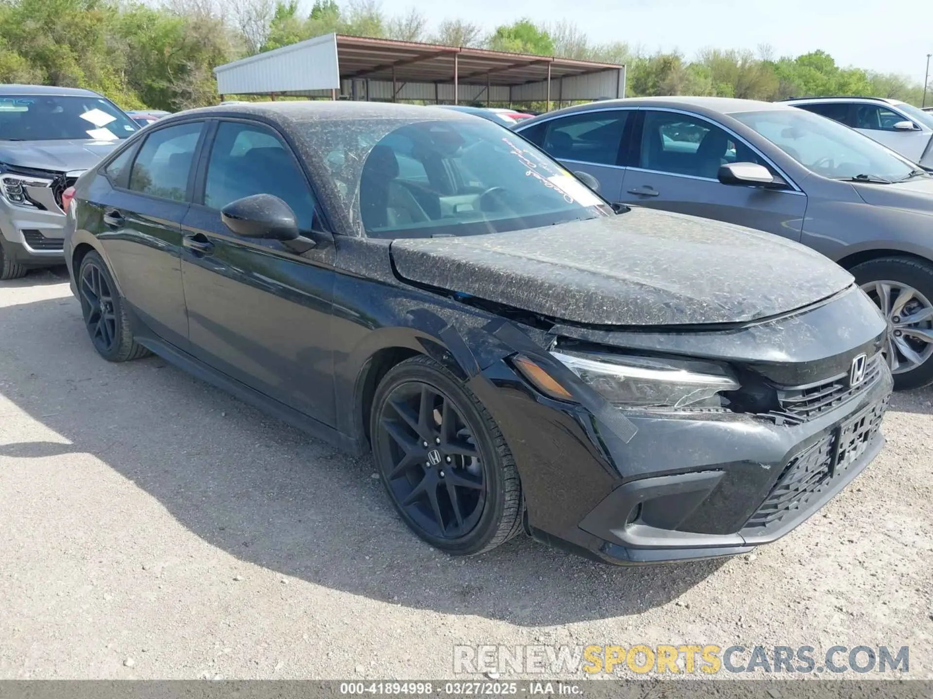 1 Photograph of a damaged car 2HGFE2F56RH554518 HONDA CIVIC 2024
