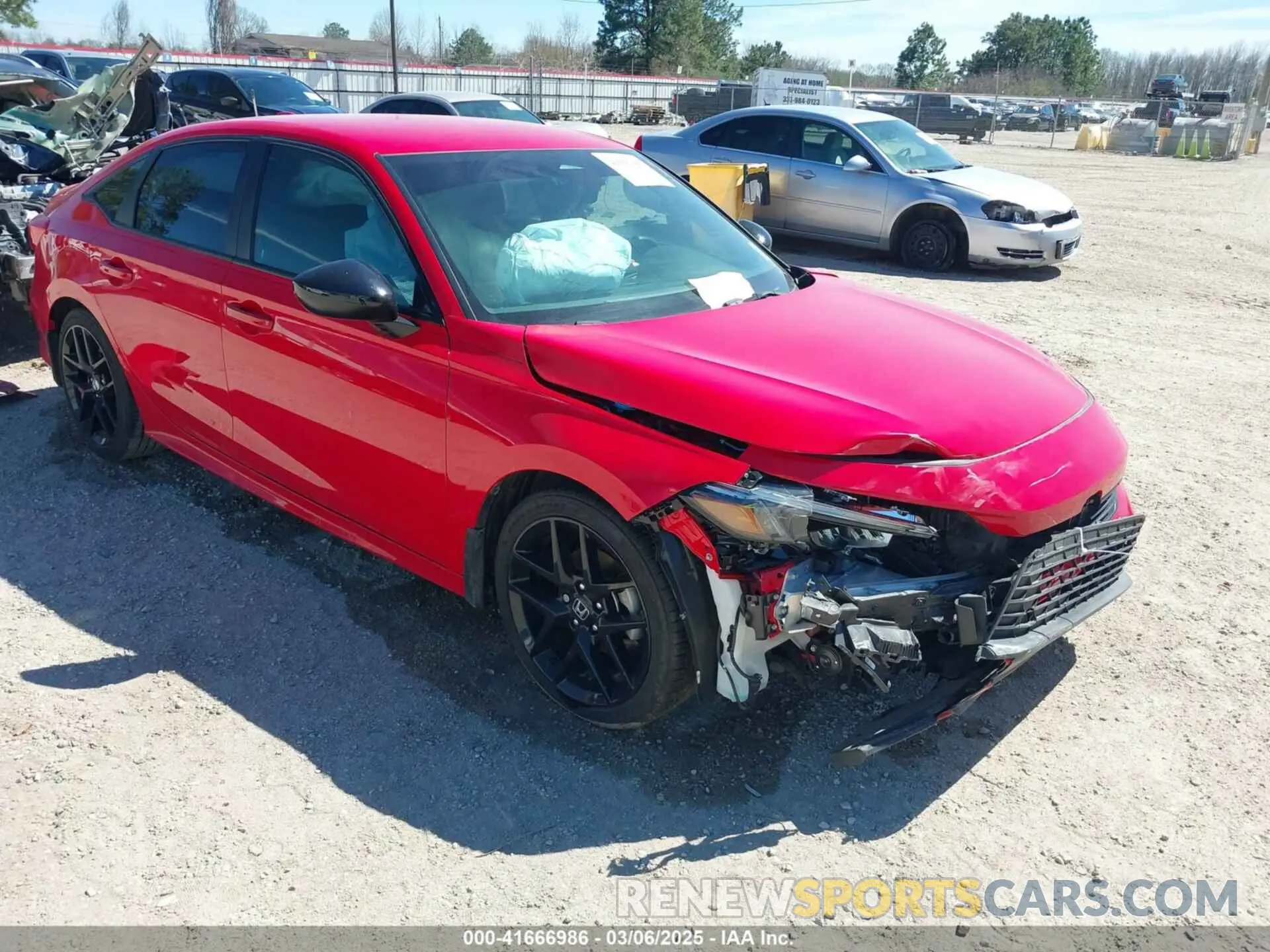 1 Photograph of a damaged car 2HGFE2F56RH559220 HONDA CIVIC 2024