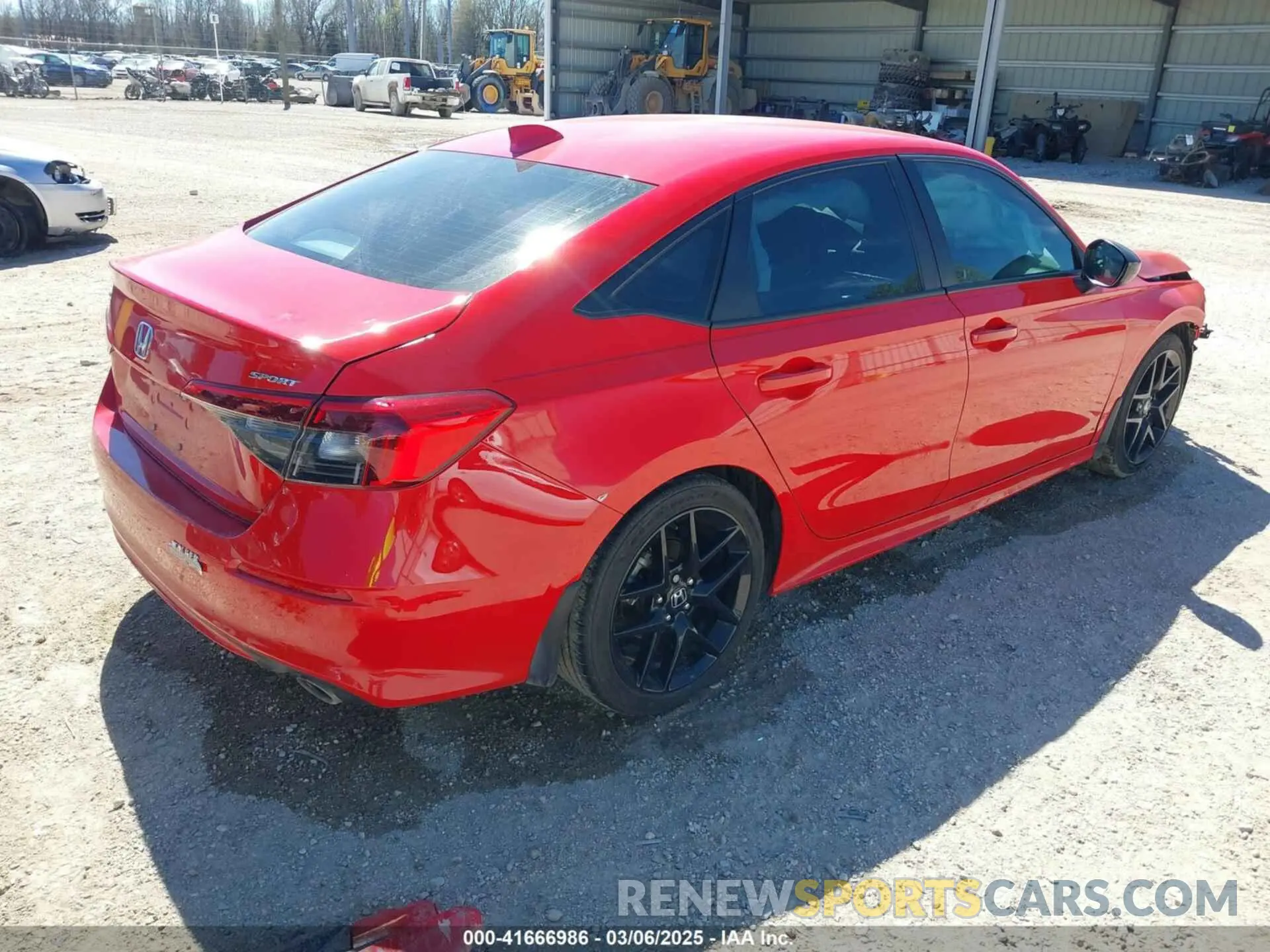 4 Photograph of a damaged car 2HGFE2F56RH559220 HONDA CIVIC 2024