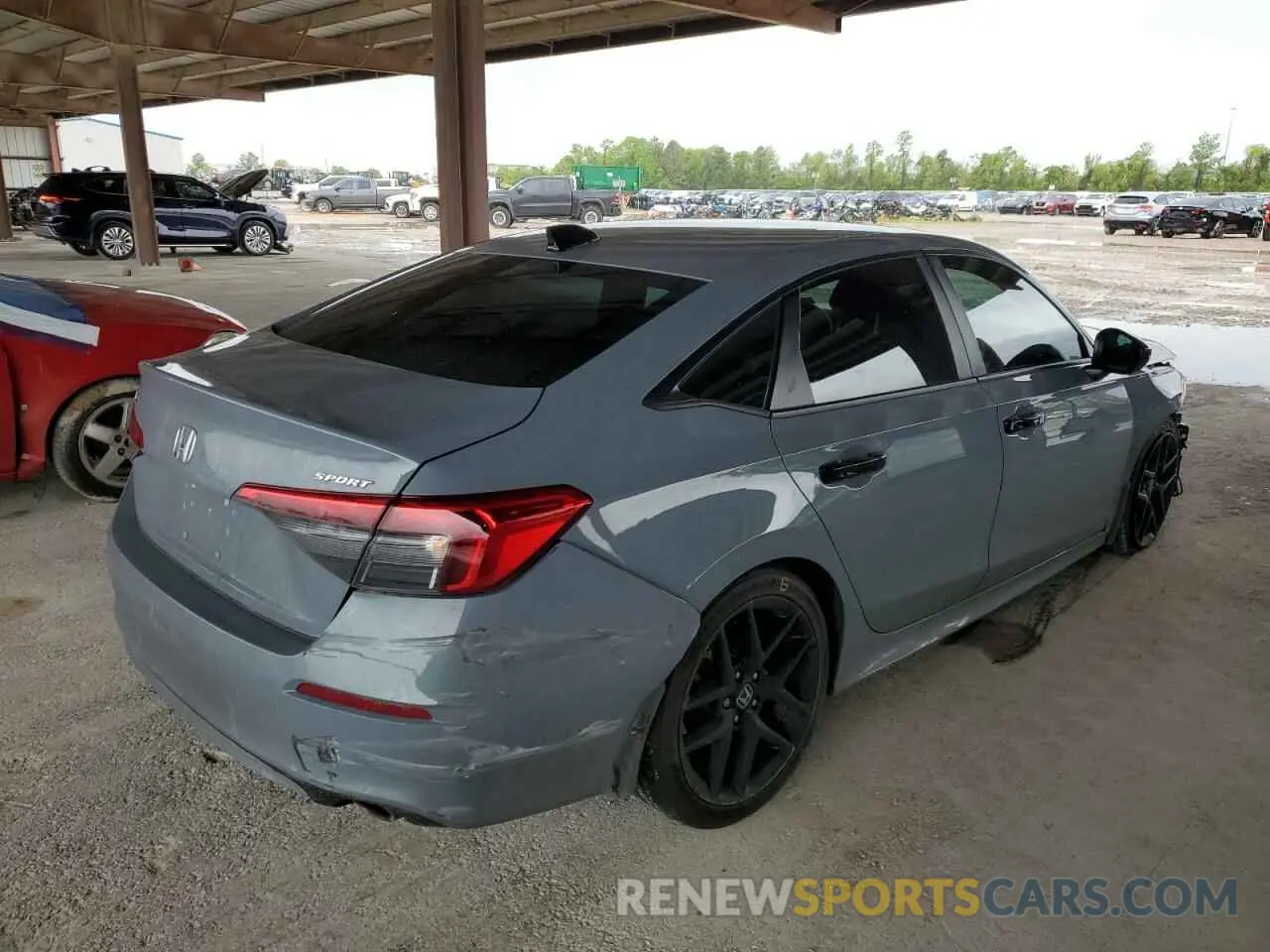 3 Photograph of a damaged car 2HGFE2F56RH560450 HONDA CIVIC 2024
