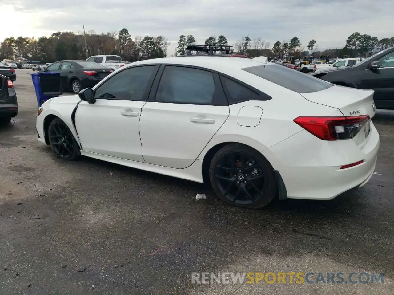 2 Photograph of a damaged car 2HGFE2F56RH564126 HONDA CIVIC 2024