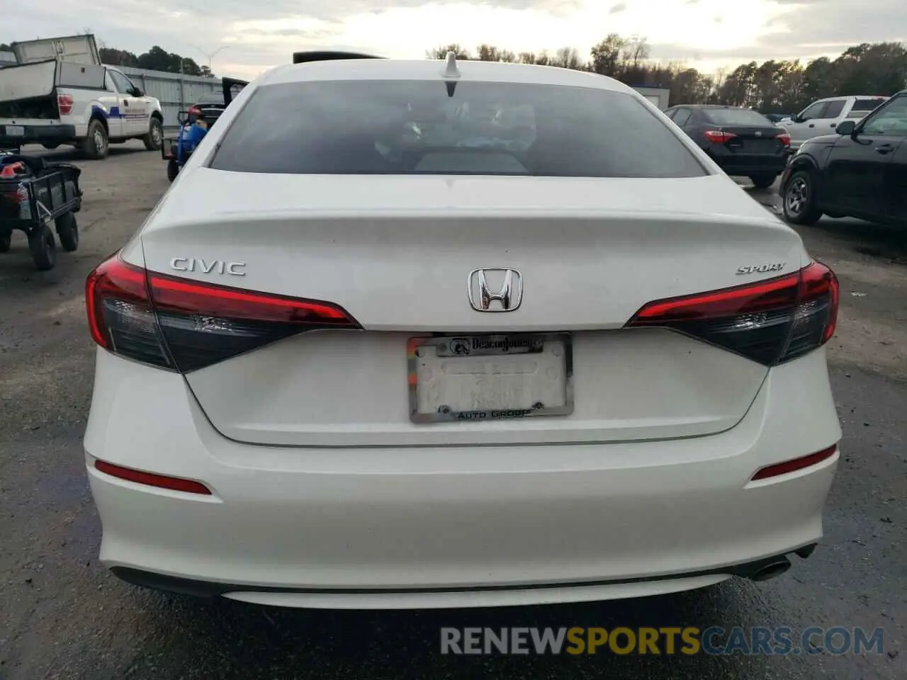 6 Photograph of a damaged car 2HGFE2F56RH564126 HONDA CIVIC 2024