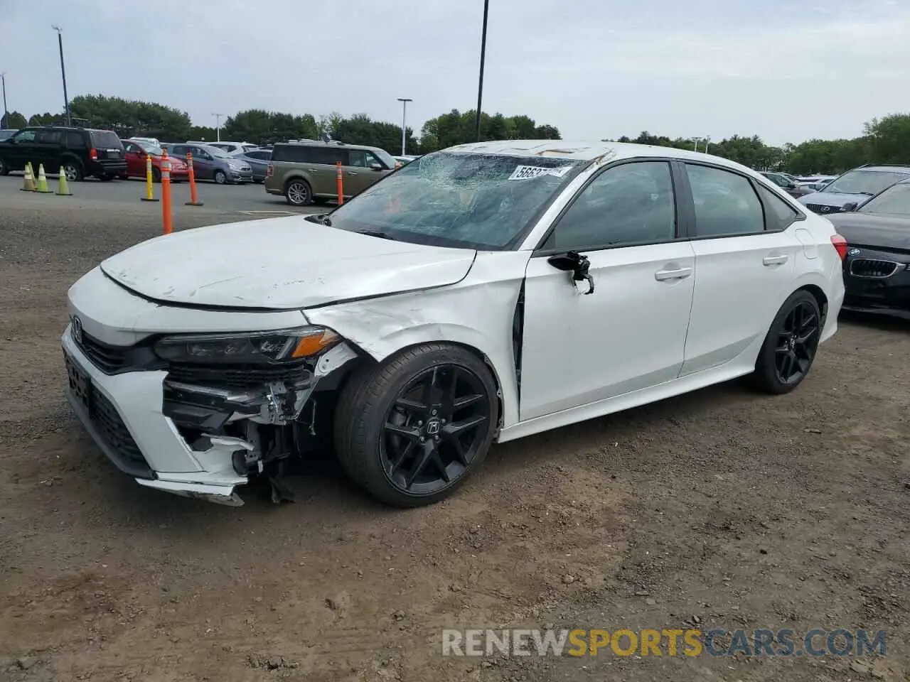 1 Photograph of a damaged car 2HGFE2F56RH565289 HONDA CIVIC 2024