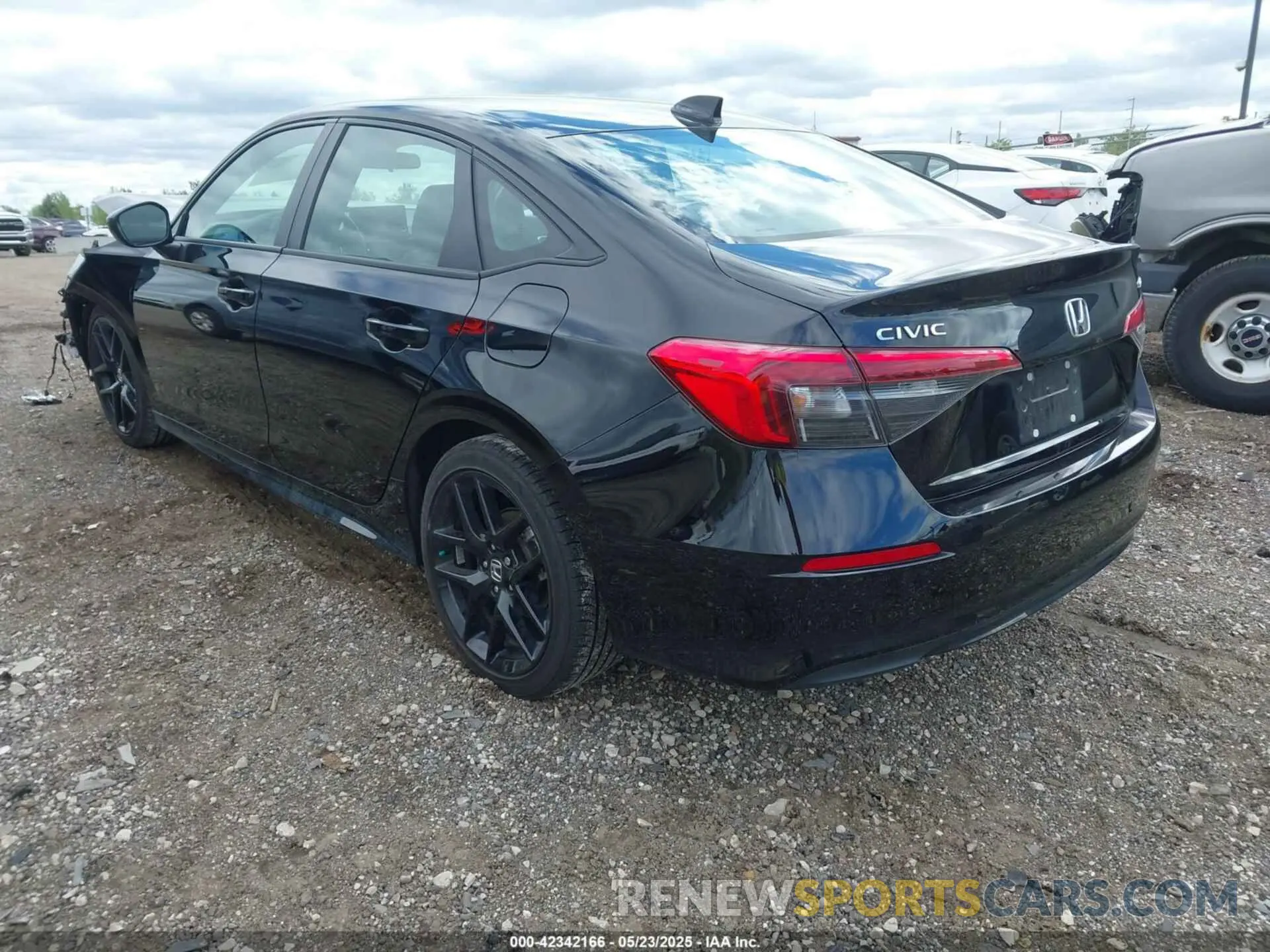 3 Photograph of a damaged car 2HGFE2F56RH580133 HONDA CIVIC 2024