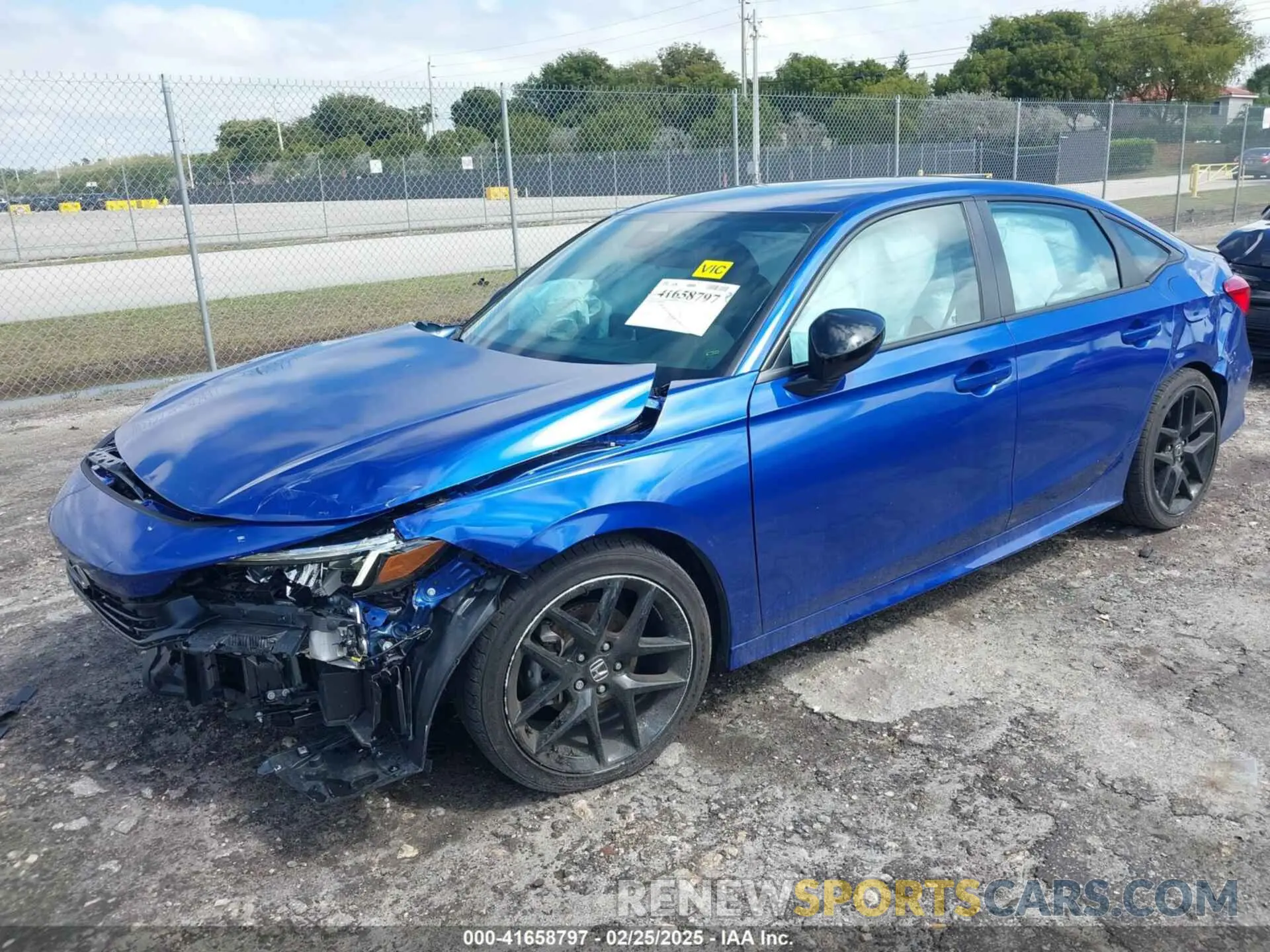 2 Photograph of a damaged car 2HGFE2F56RH587809 HONDA CIVIC 2024