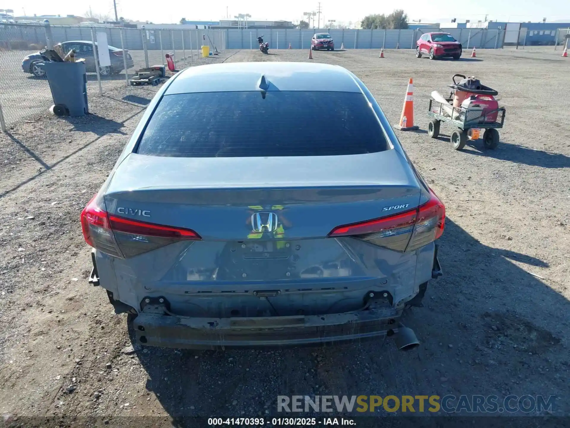 17 Photograph of a damaged car 2HGFE2F56RH590998 HONDA CIVIC 2024