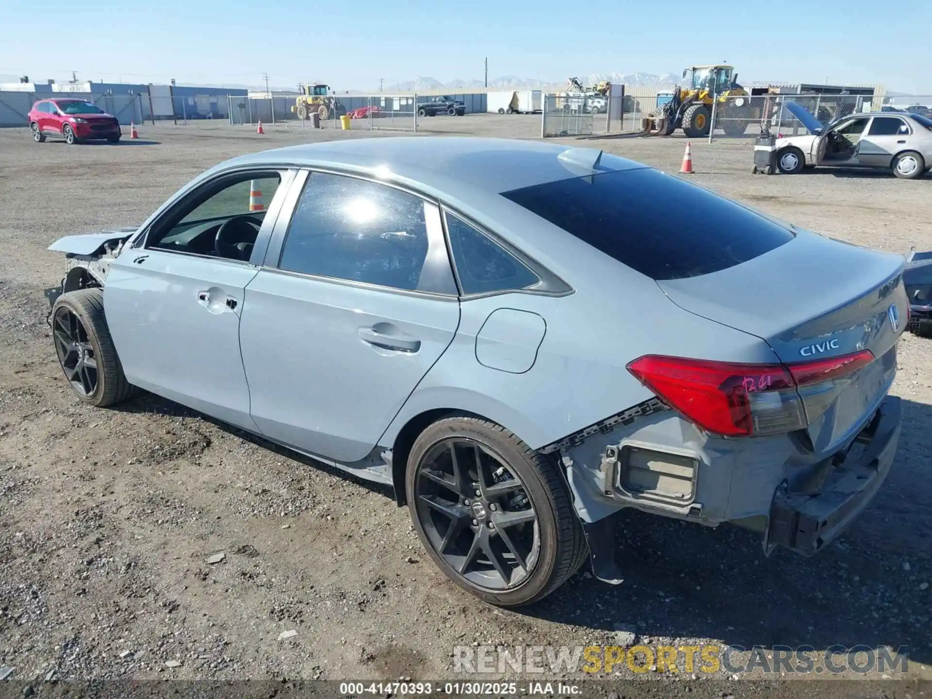 3 Photograph of a damaged car 2HGFE2F56RH590998 HONDA CIVIC 2024