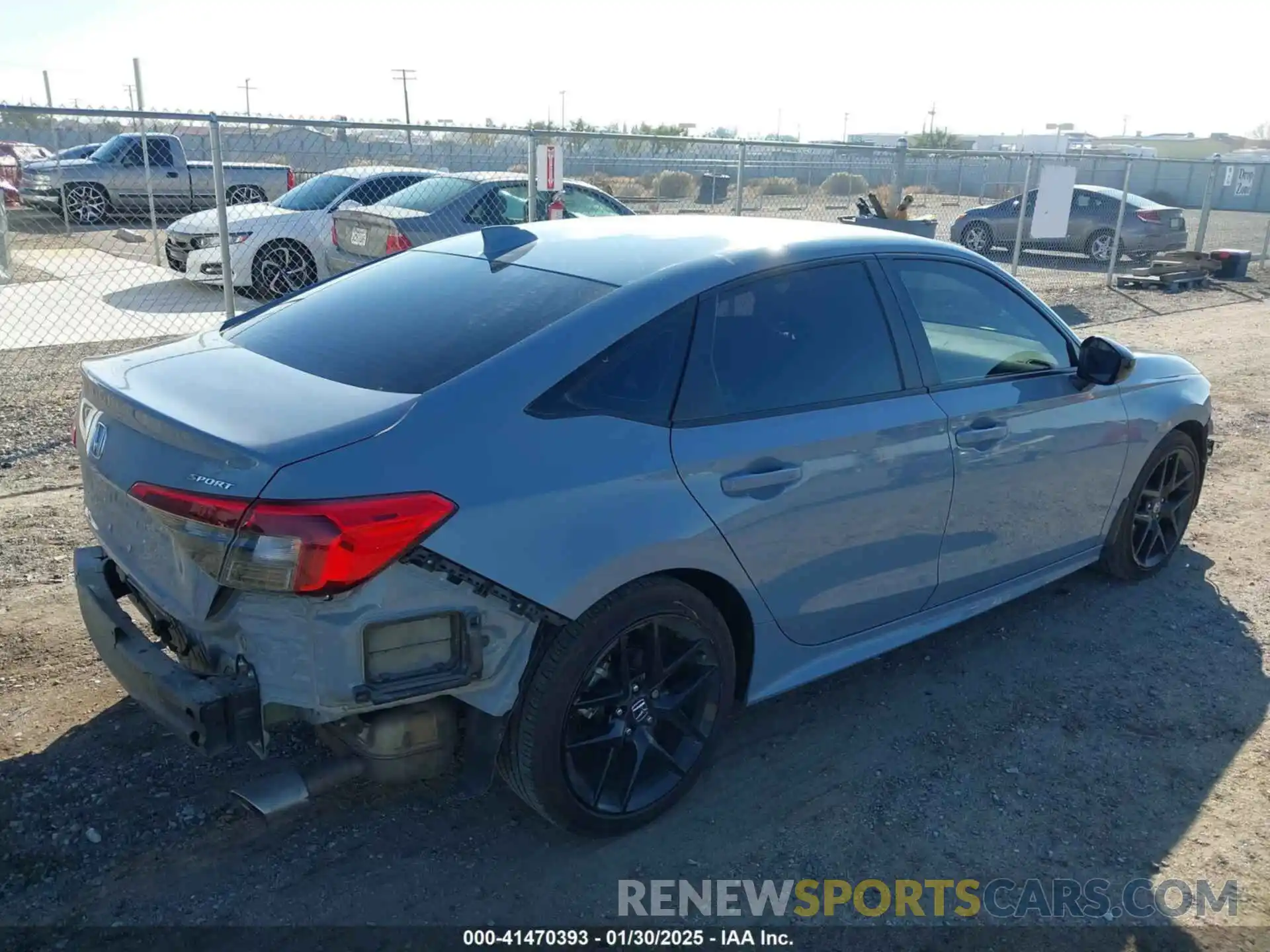 4 Photograph of a damaged car 2HGFE2F56RH590998 HONDA CIVIC 2024