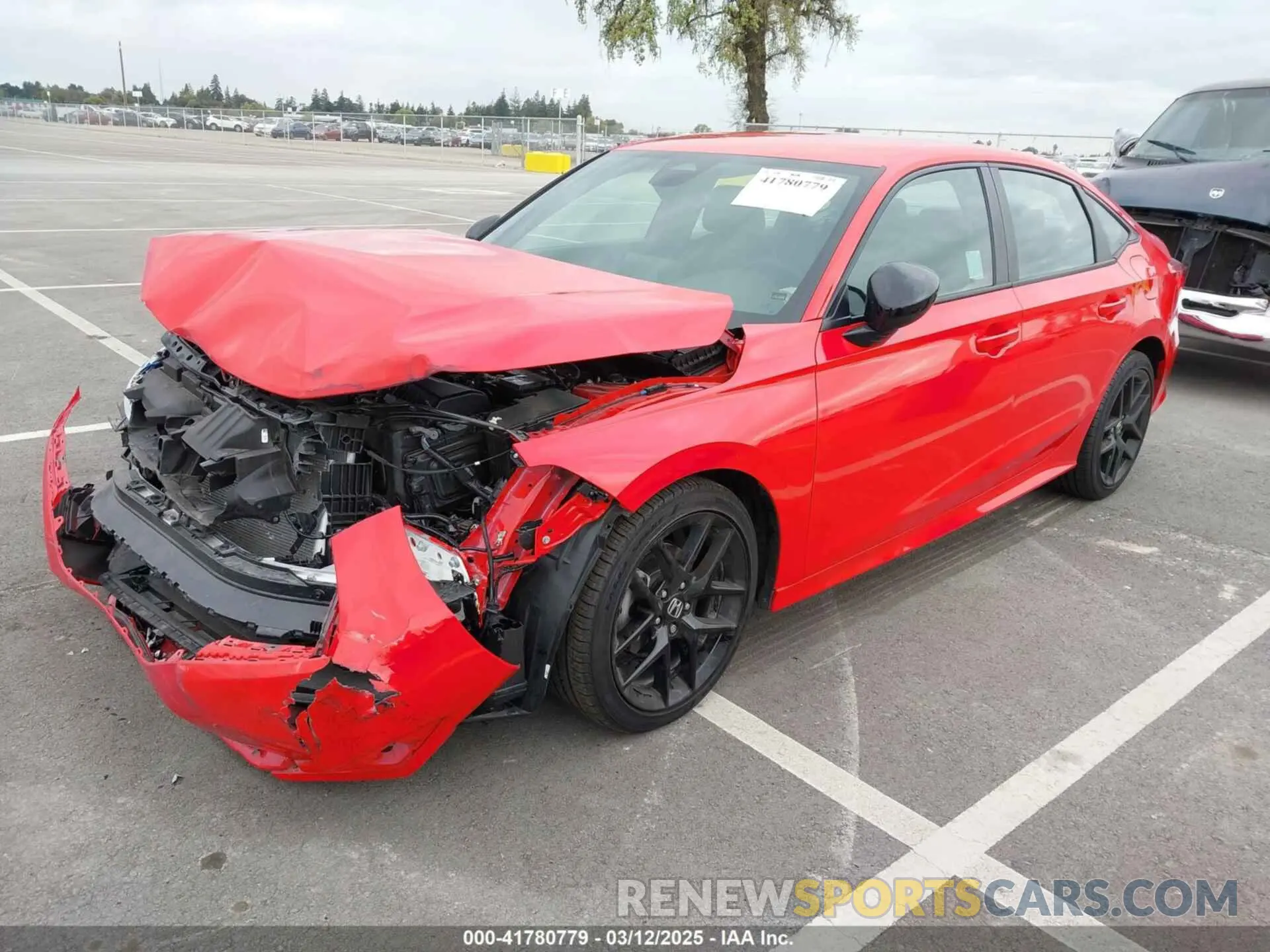 2 Photograph of a damaged car 2HGFE2F56RH593304 HONDA CIVIC 2024