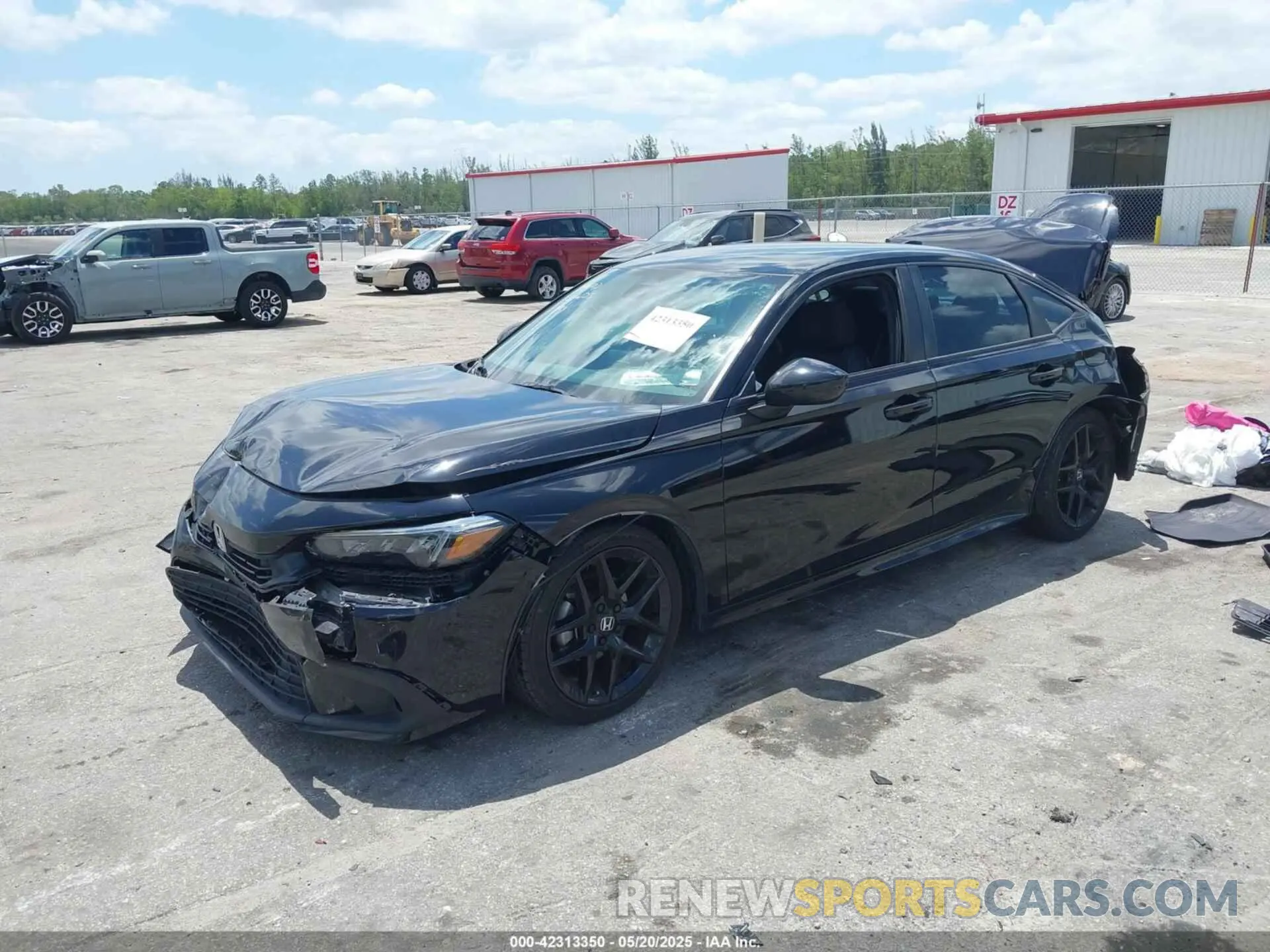 2 Photograph of a damaged car 2HGFE2F57RH504078 HONDA CIVIC 2024