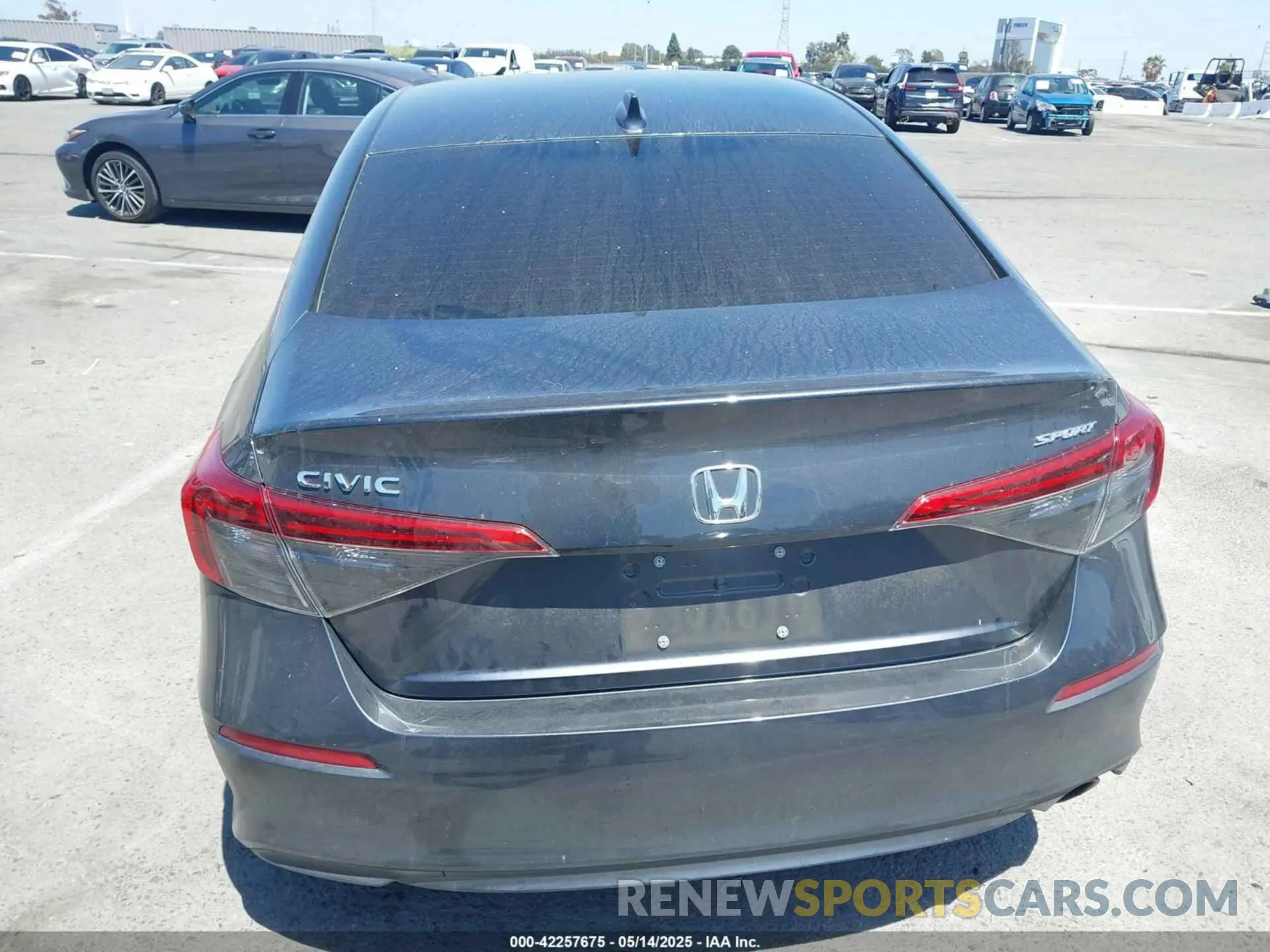 15 Photograph of a damaged car 2HGFE2F57RH506364 HONDA CIVIC 2024