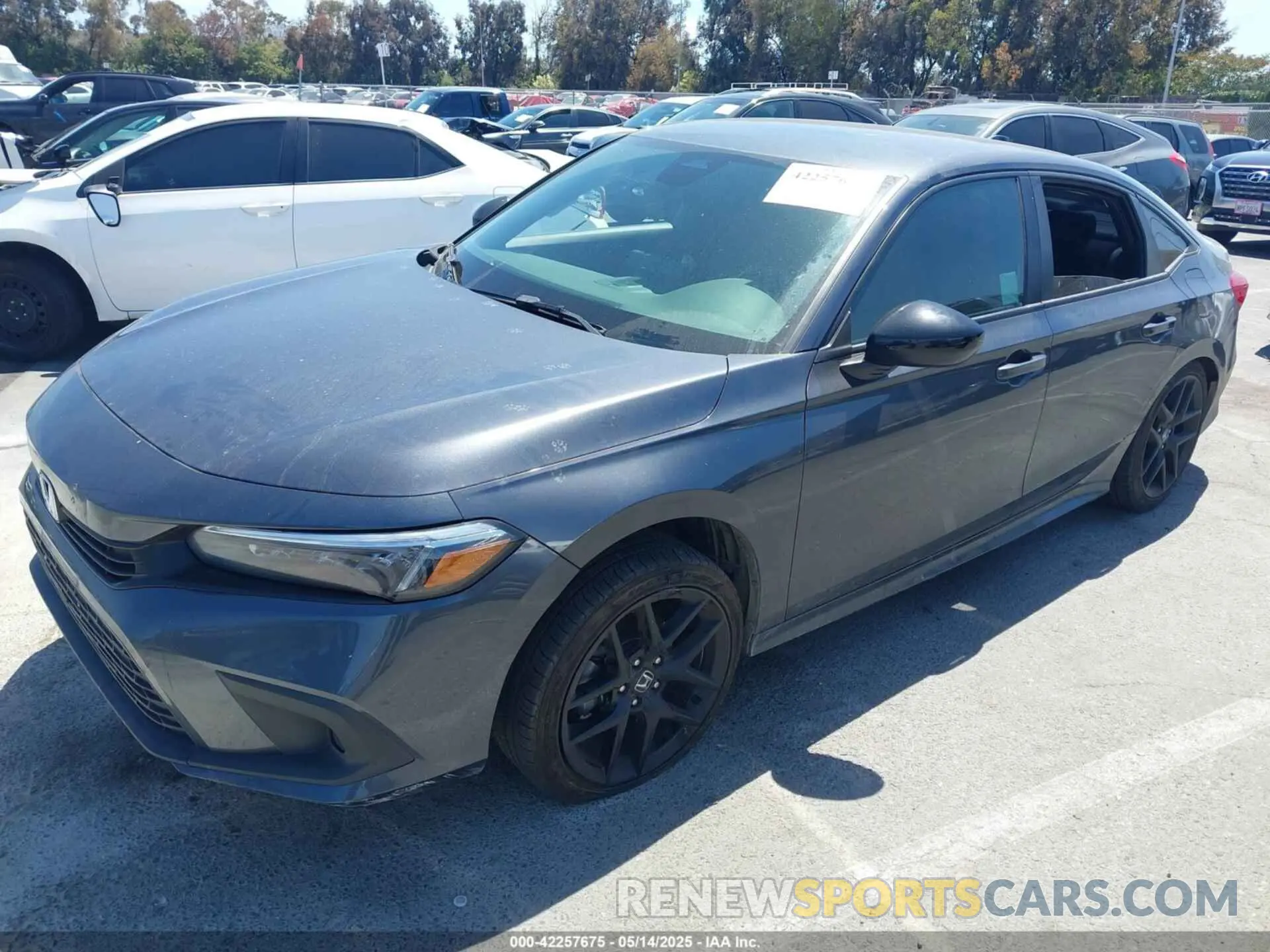 2 Photograph of a damaged car 2HGFE2F57RH506364 HONDA CIVIC 2024