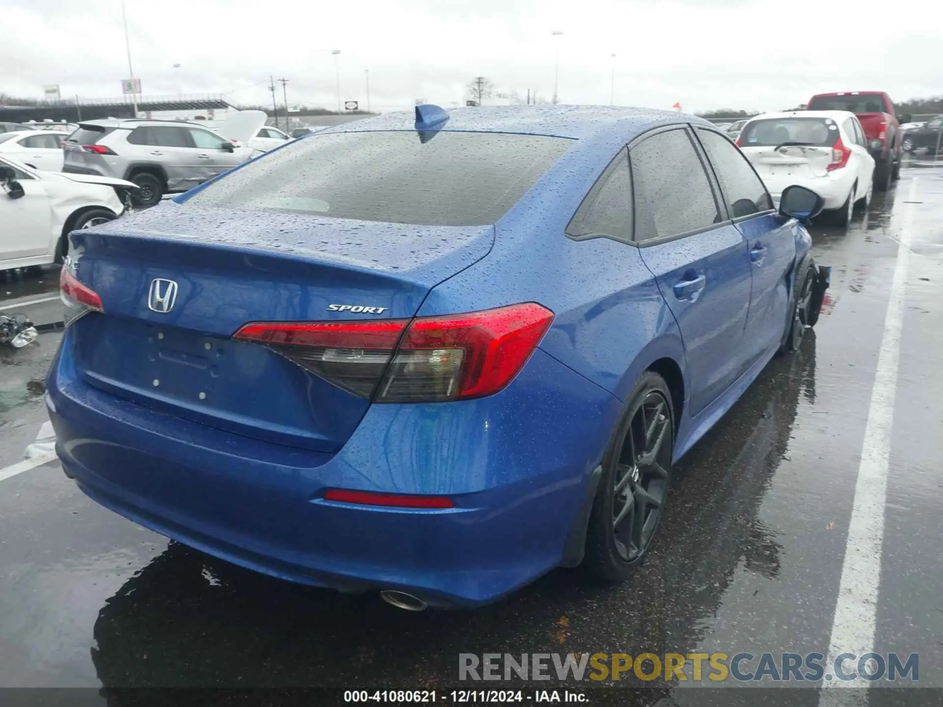 4 Photograph of a damaged car 2HGFE2F57RH506879 HONDA CIVIC 2024