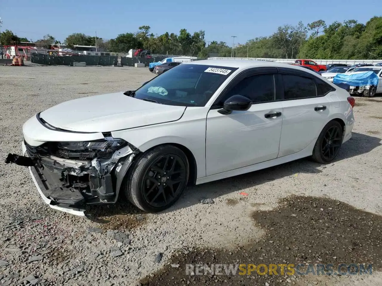 1 Photograph of a damaged car 2HGFE2F57RH507157 HONDA CIVIC 2024