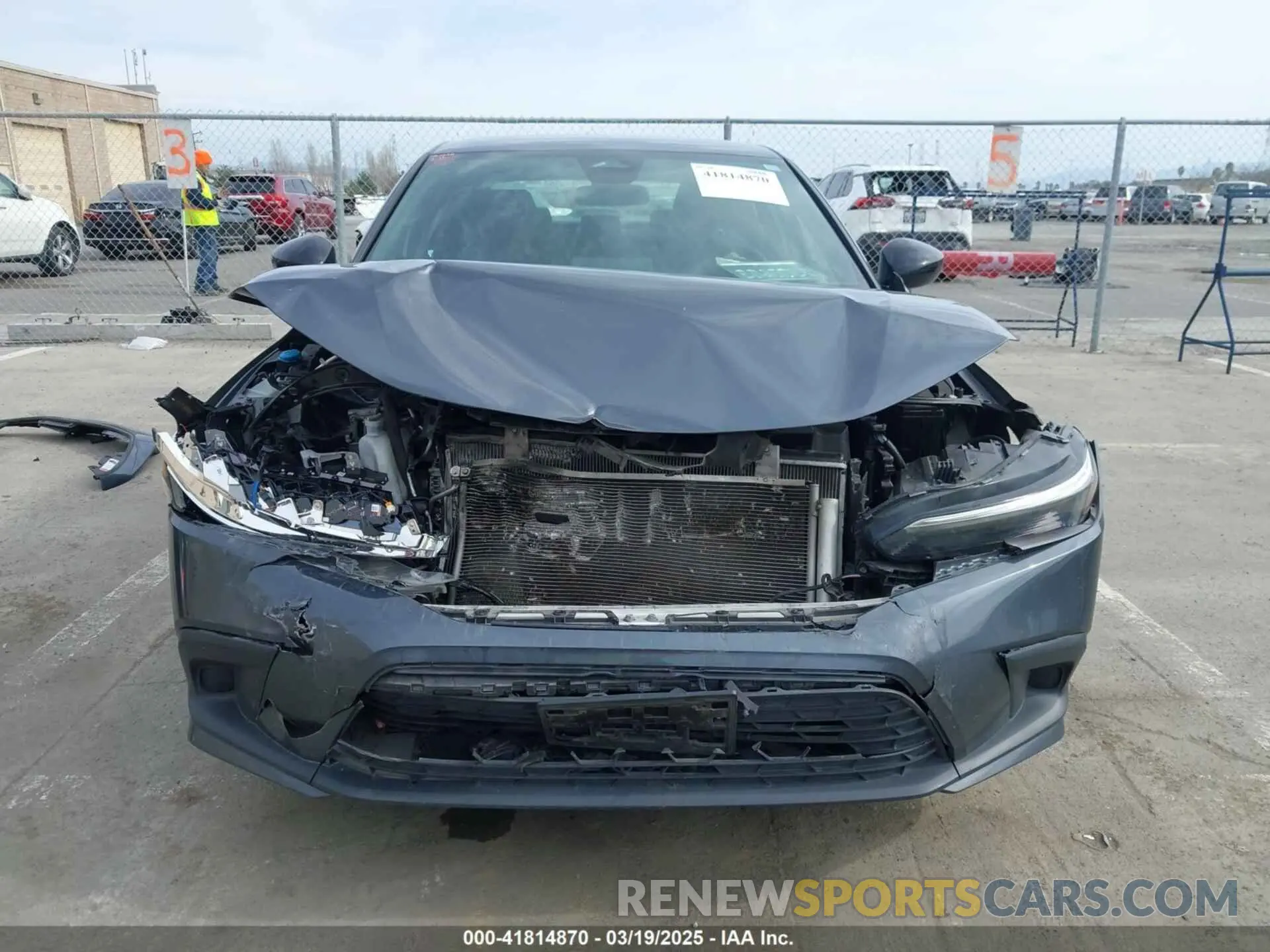13 Photograph of a damaged car 2HGFE2F57RH512469 HONDA CIVIC 2024