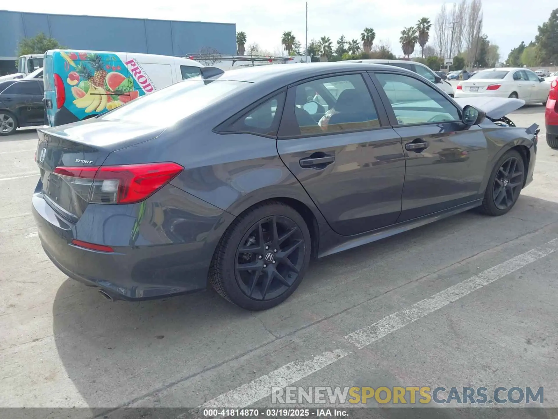 4 Photograph of a damaged car 2HGFE2F57RH512469 HONDA CIVIC 2024