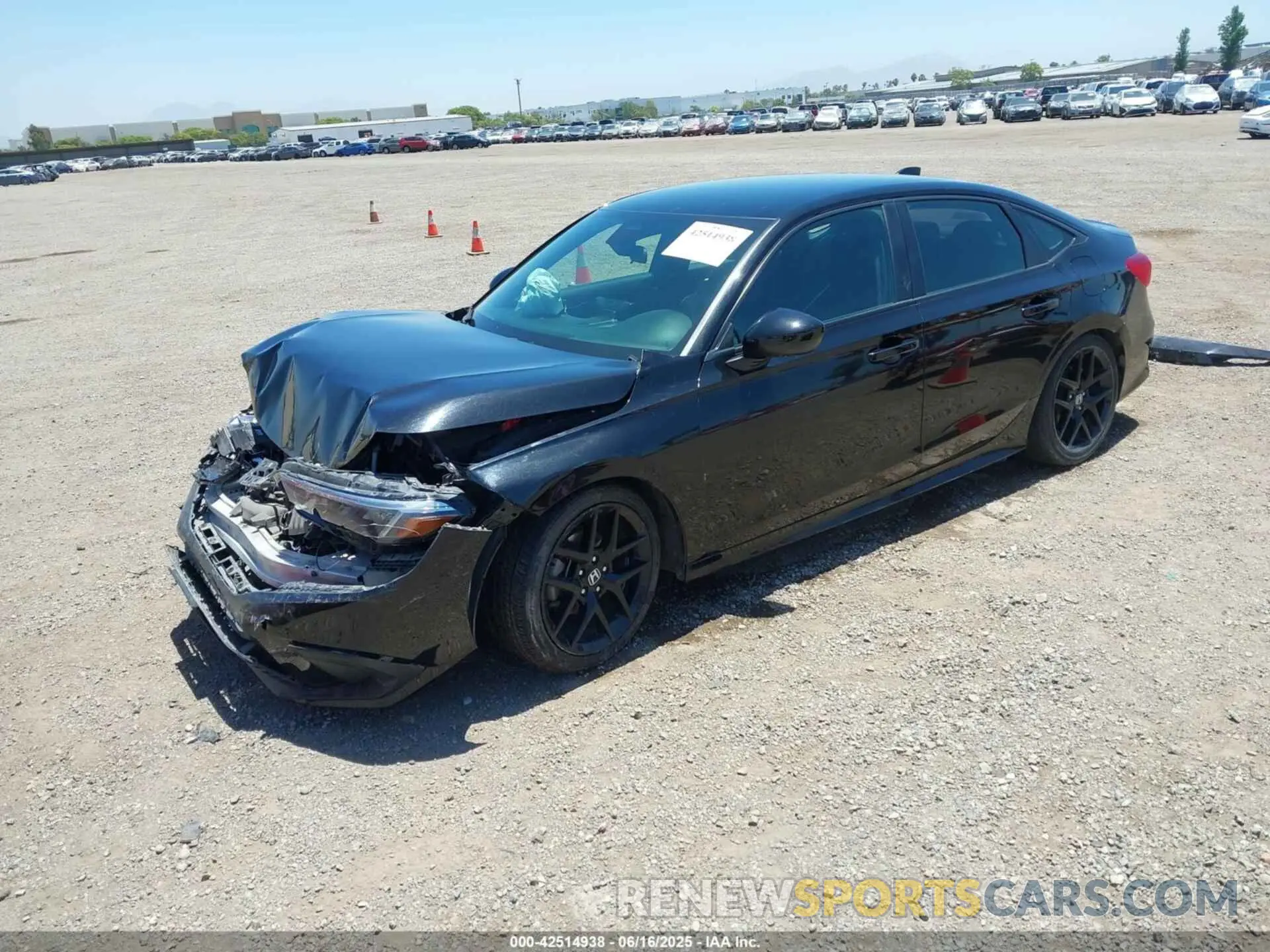 2 Photograph of a damaged car 2HGFE2F57RH513430 HONDA CIVIC 2024
