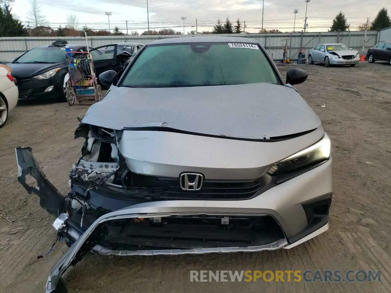 5 Photograph of a damaged car 2HGFE2F57RH514562 HONDA CIVIC 2024