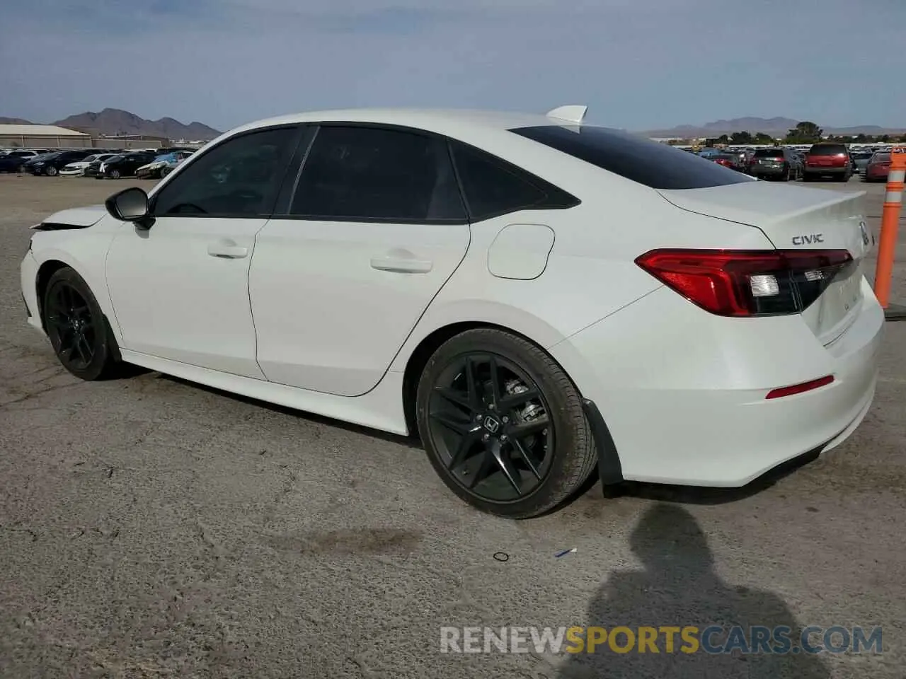 2 Photograph of a damaged car 2HGFE2F57RH523973 HONDA CIVIC 2024