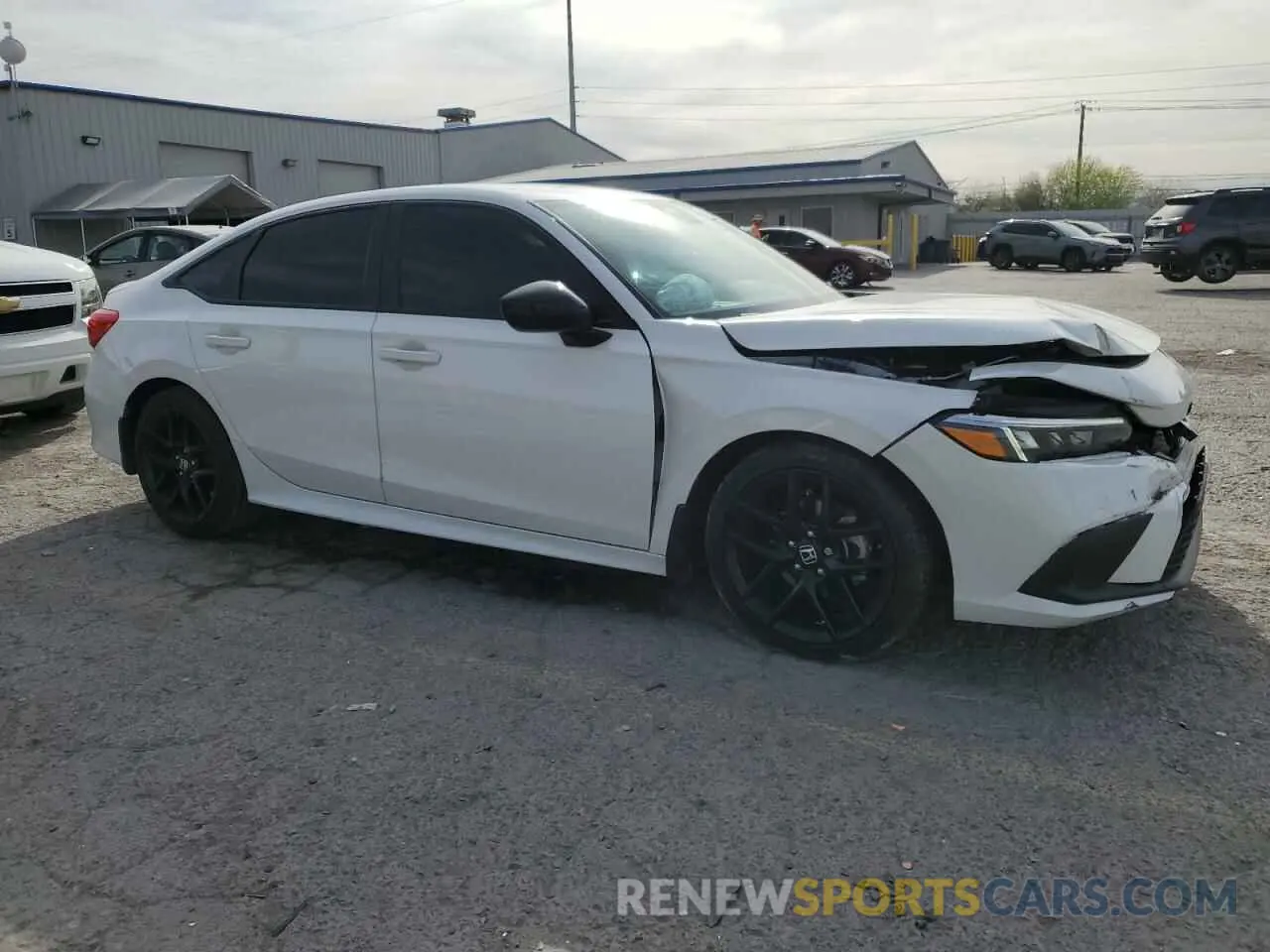 4 Photograph of a damaged car 2HGFE2F57RH523973 HONDA CIVIC 2024