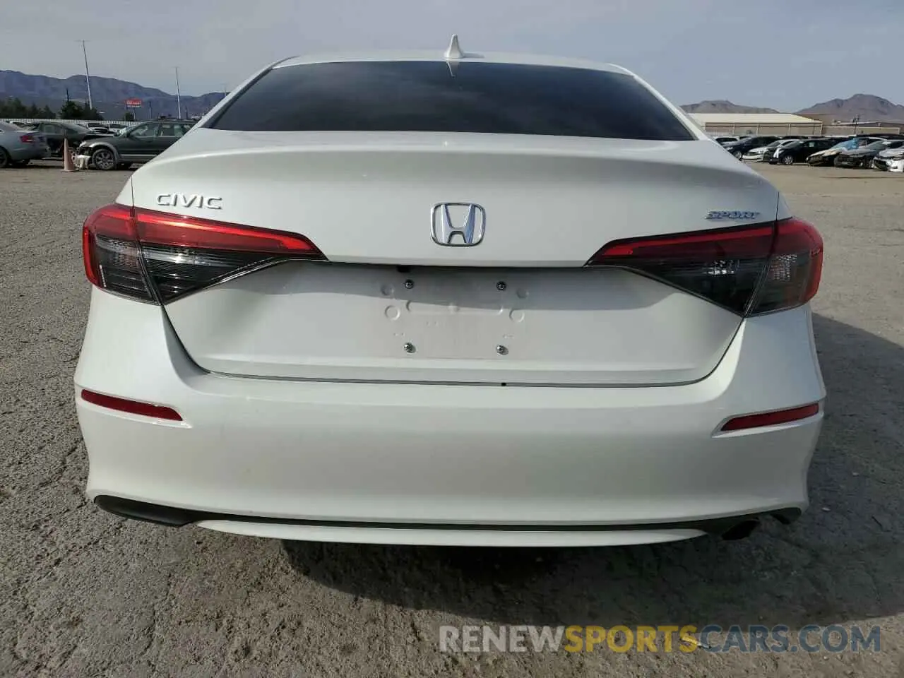 6 Photograph of a damaged car 2HGFE2F57RH523973 HONDA CIVIC 2024