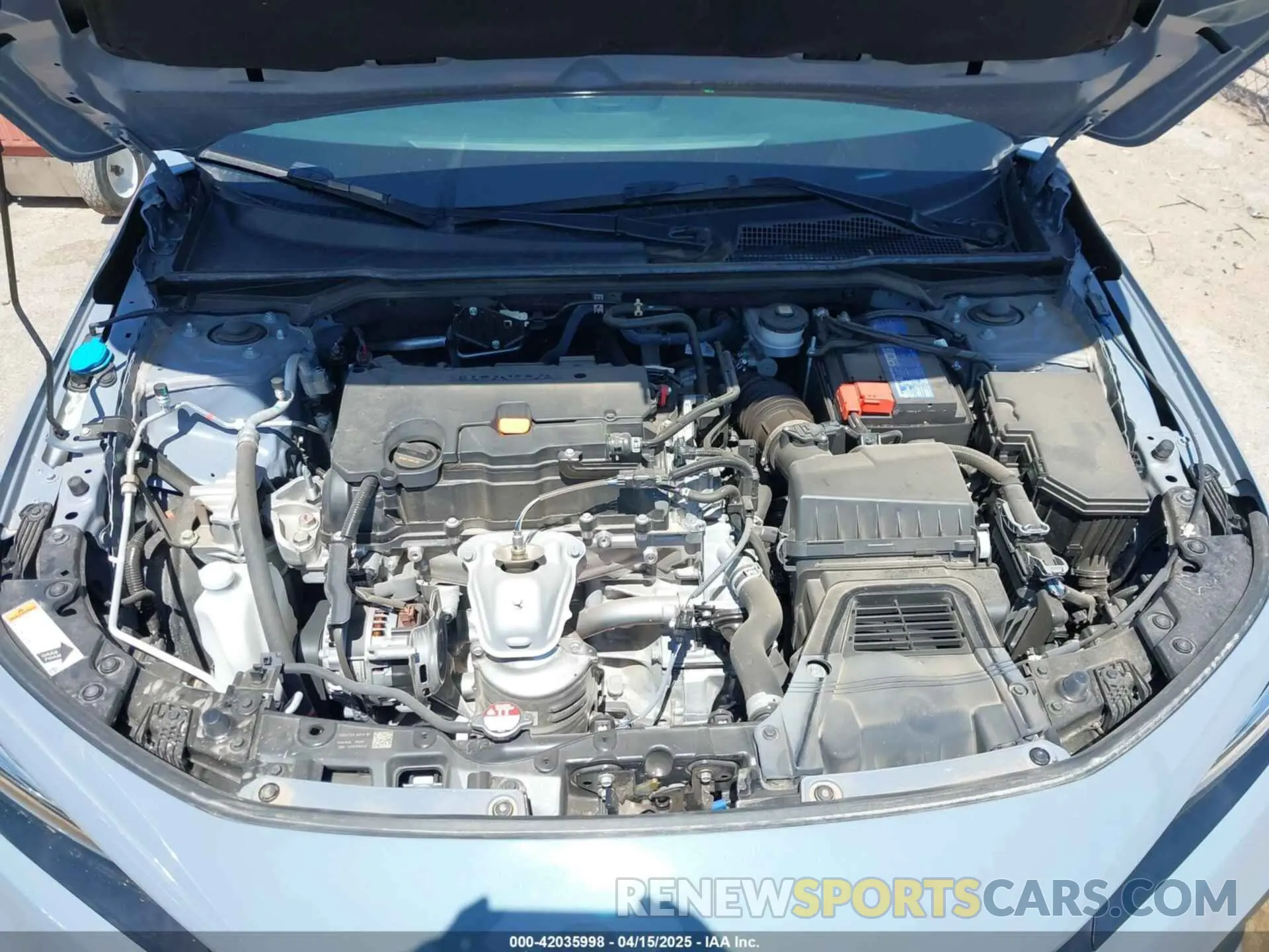 10 Photograph of a damaged car 2HGFE2F57RH526680 HONDA CIVIC 2024