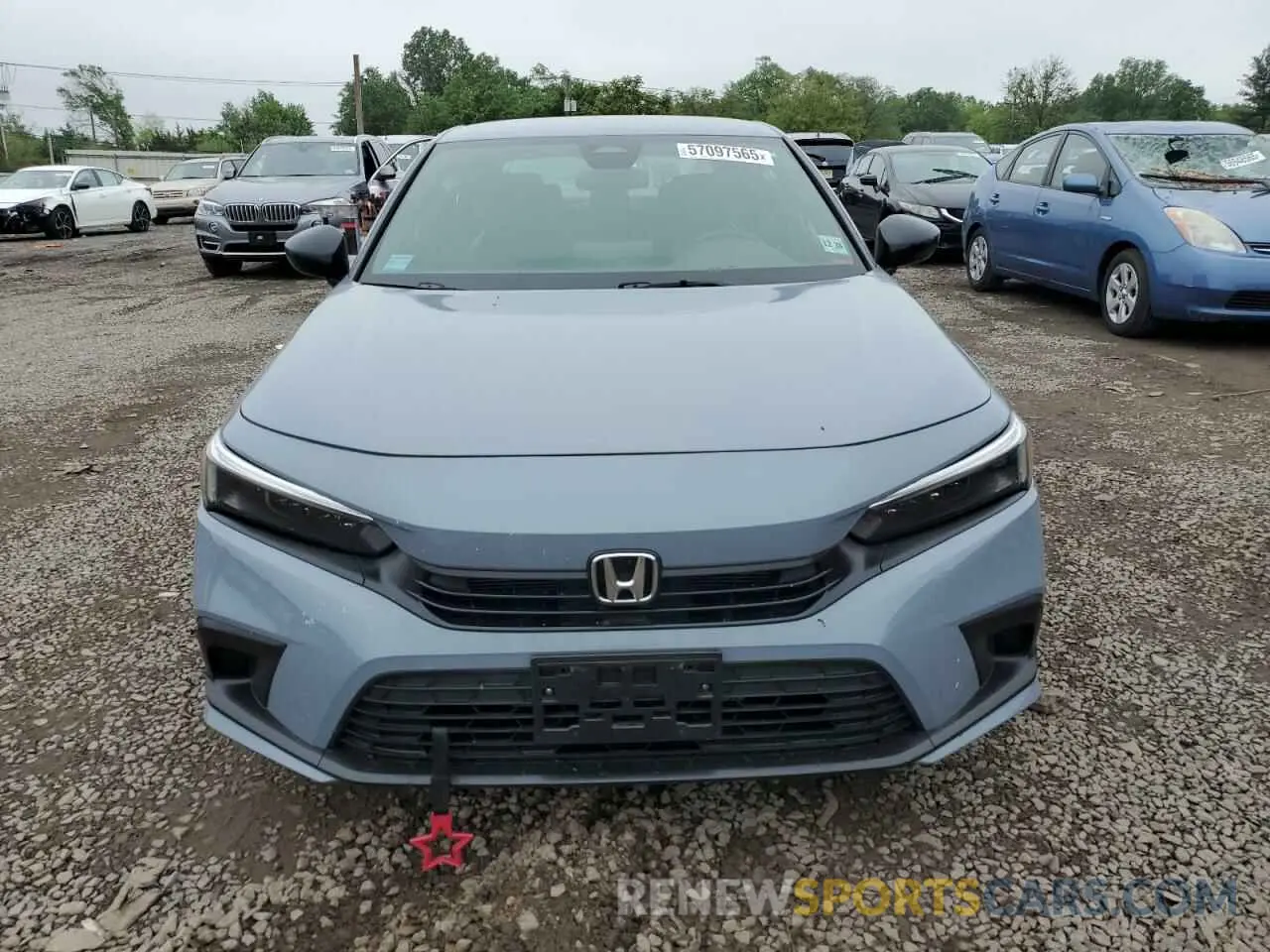 5 Photograph of a damaged car 2HGFE2F57RH527991 HONDA CIVIC 2024