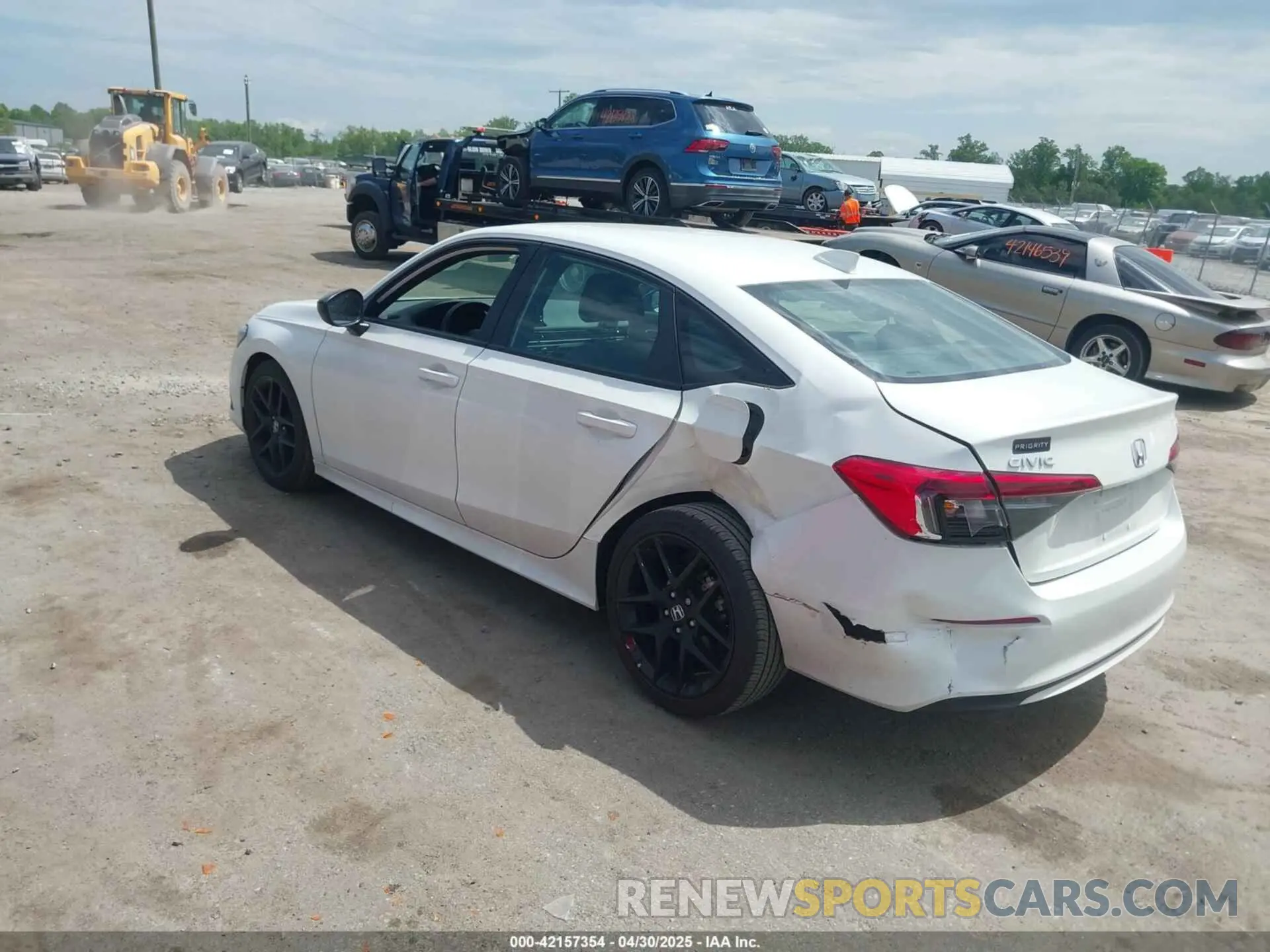 3 Photograph of a damaged car 2HGFE2F57RH544855 HONDA CIVIC 2024