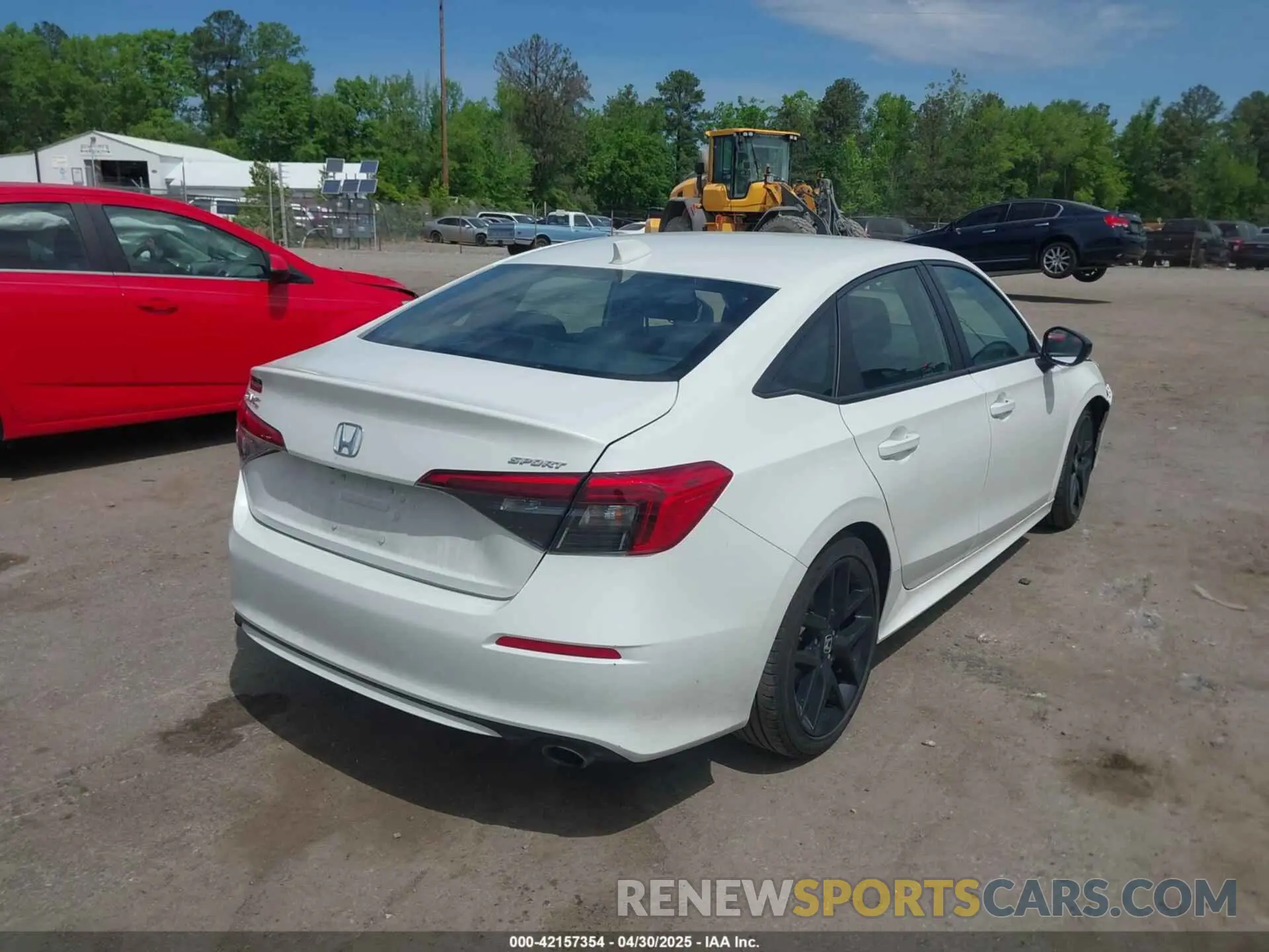 4 Photograph of a damaged car 2HGFE2F57RH544855 HONDA CIVIC 2024
