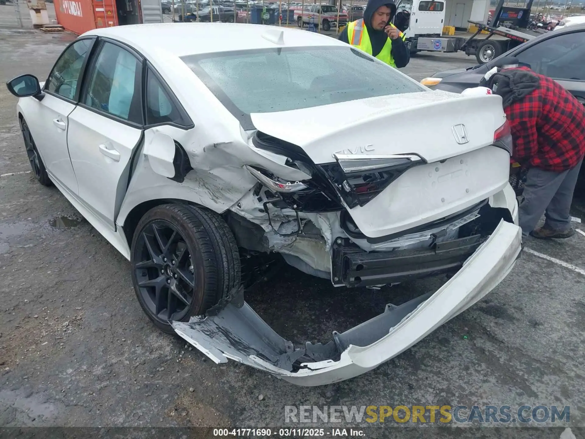 6 Photograph of a damaged car 2HGFE2F57RH546895 HONDA CIVIC 2024