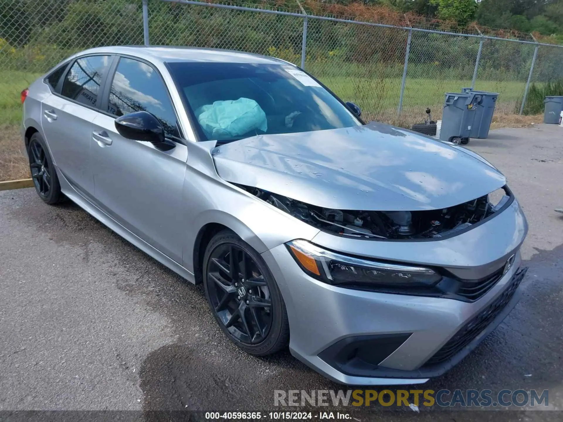 1 Photograph of a damaged car 2HGFE2F57RH548811 HONDA CIVIC 2024