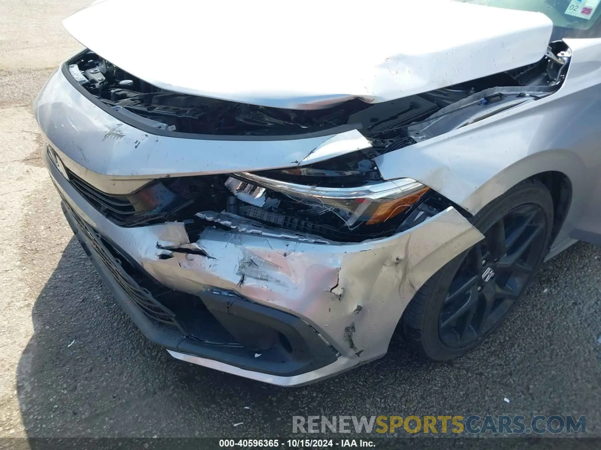 6 Photograph of a damaged car 2HGFE2F57RH548811 HONDA CIVIC 2024