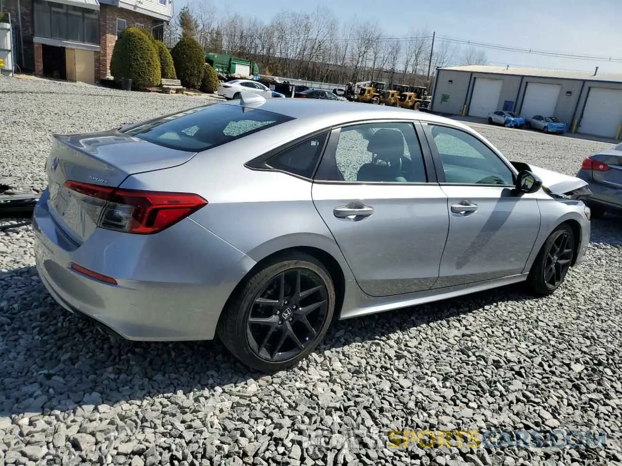 3 Photograph of a damaged car 2HGFE2F57RH550722 HONDA CIVIC 2024