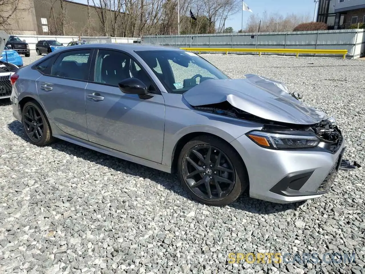 4 Photograph of a damaged car 2HGFE2F57RH550722 HONDA CIVIC 2024