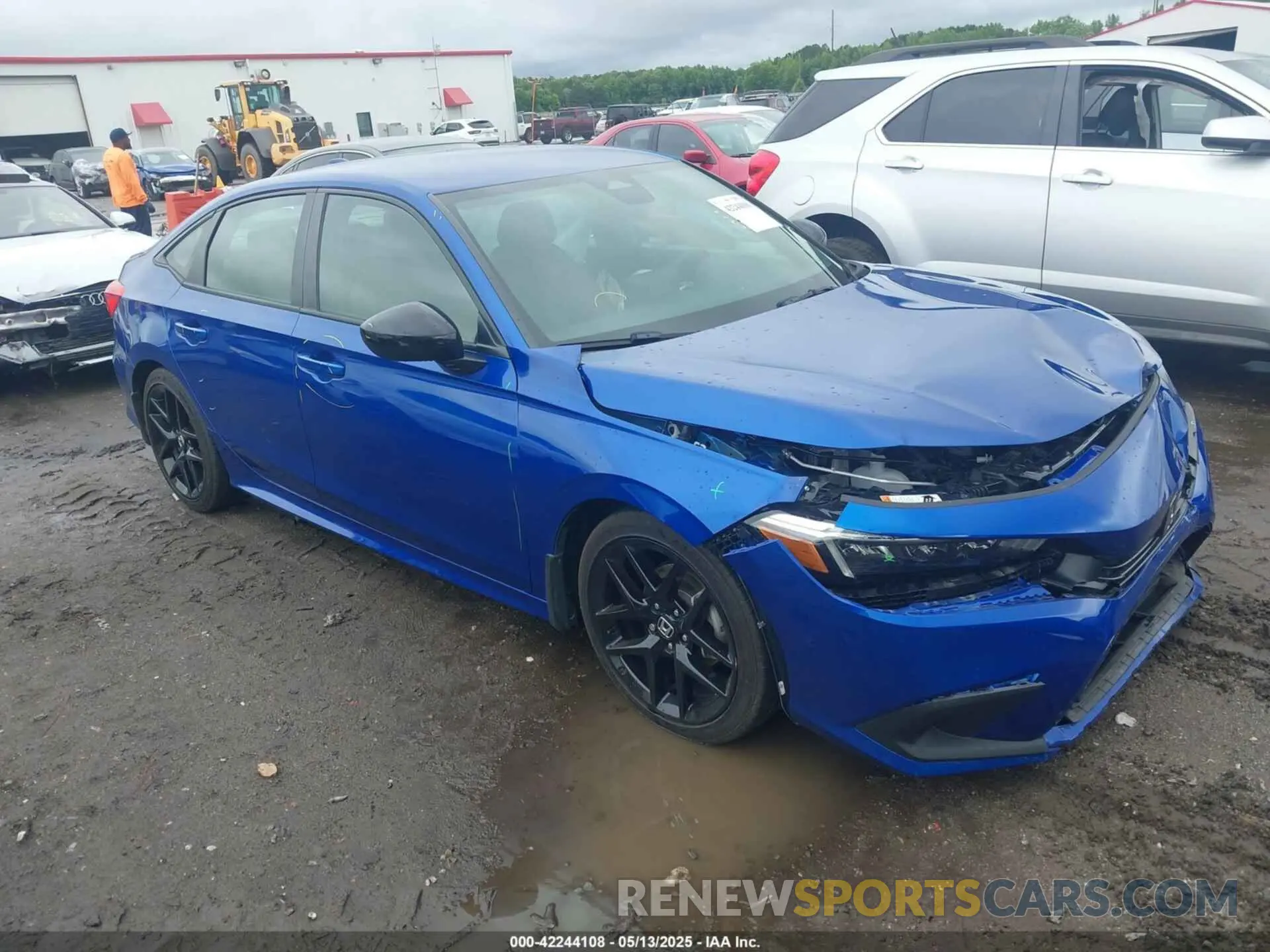 1 Photograph of a damaged car 2HGFE2F57RH557637 HONDA CIVIC 2024