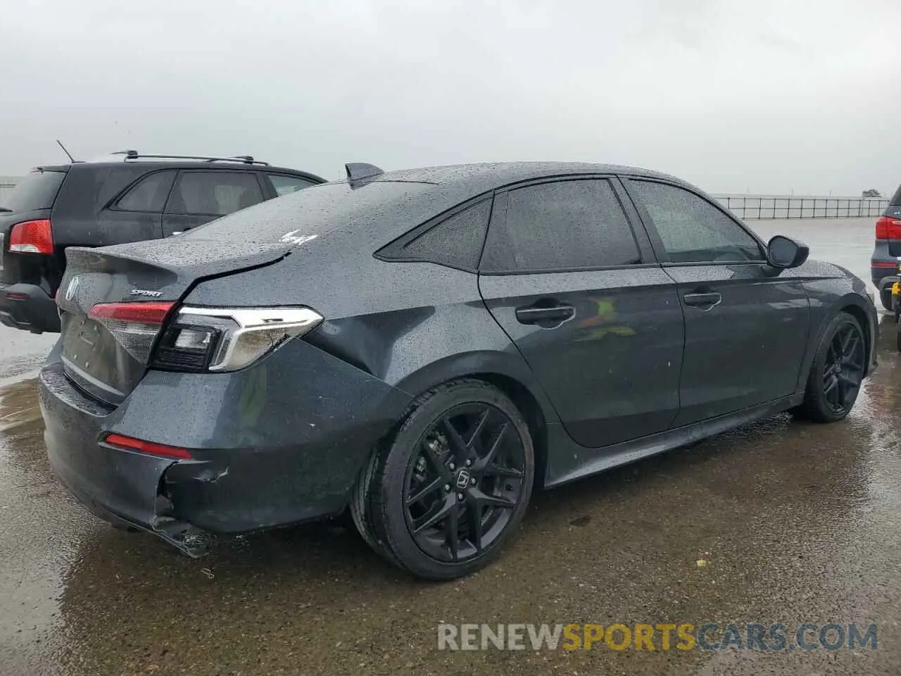 3 Photograph of a damaged car 2HGFE2F57RH558609 HONDA CIVIC 2024
