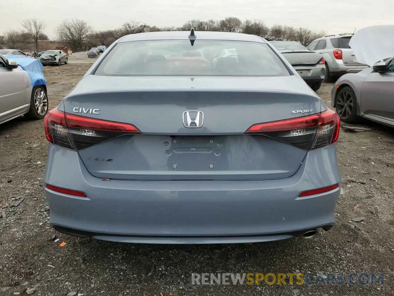 6 Photograph of a damaged car 2HGFE2F57RH559775 HONDA CIVIC 2024