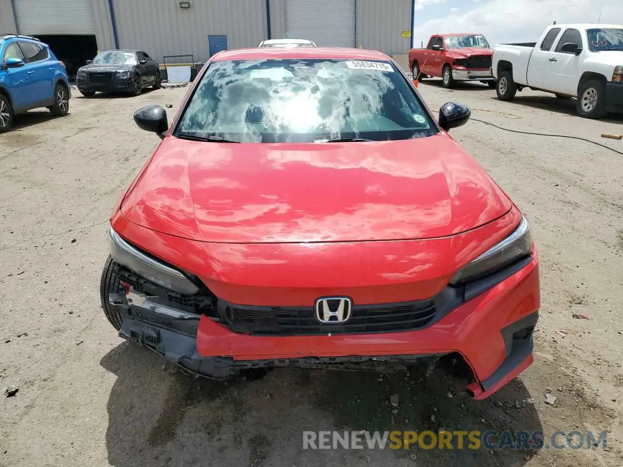 5 Photograph of a damaged car 2HGFE2F57RH560179 HONDA CIVIC 2024