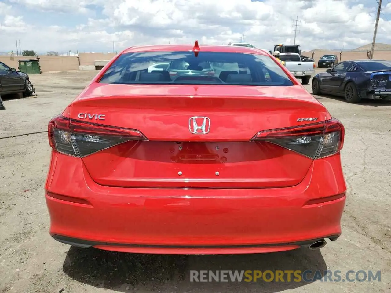 6 Photograph of a damaged car 2HGFE2F57RH560179 HONDA CIVIC 2024
