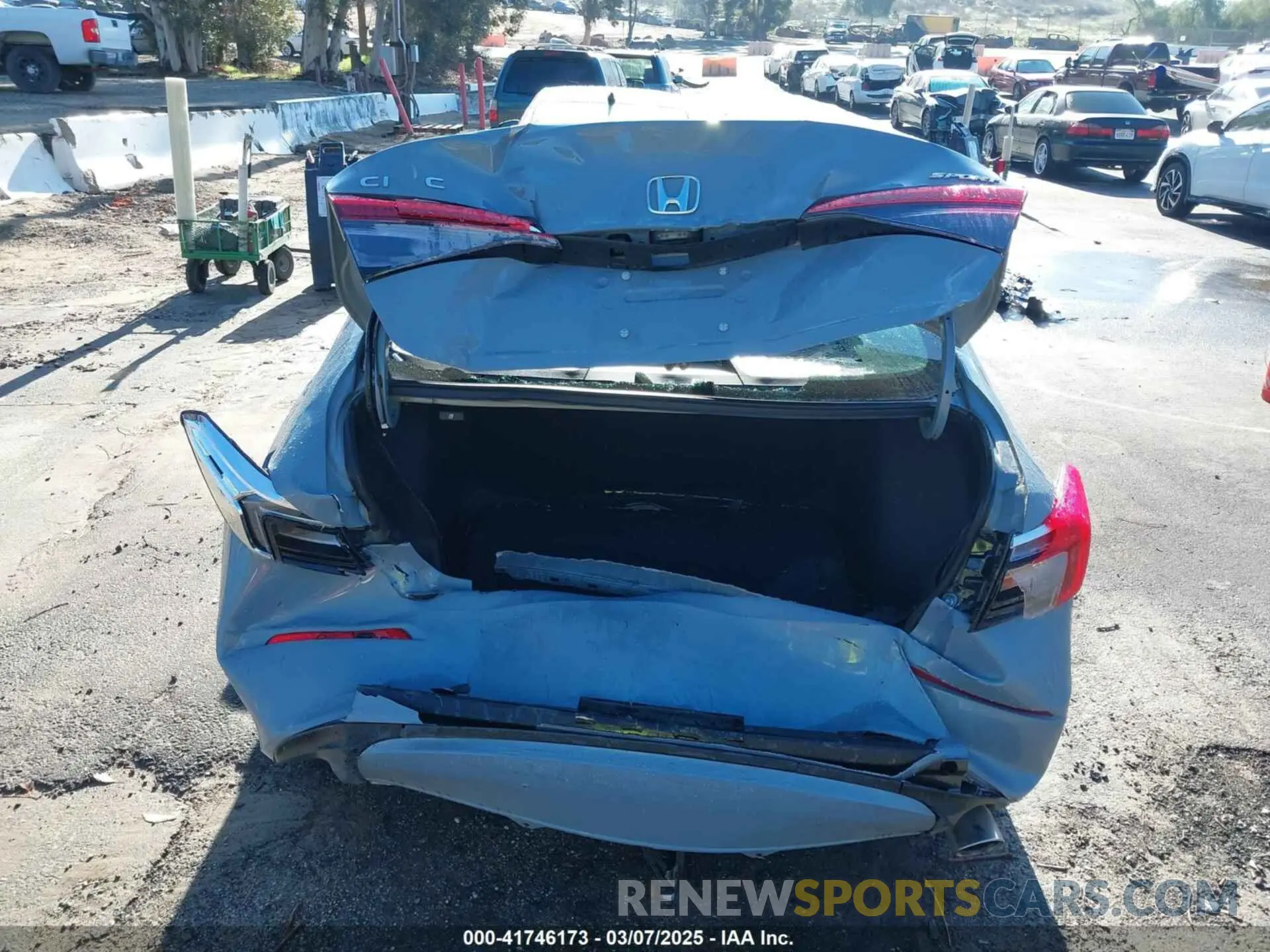 16 Photograph of a damaged car 2HGFE2F57RH561798 HONDA CIVIC 2024