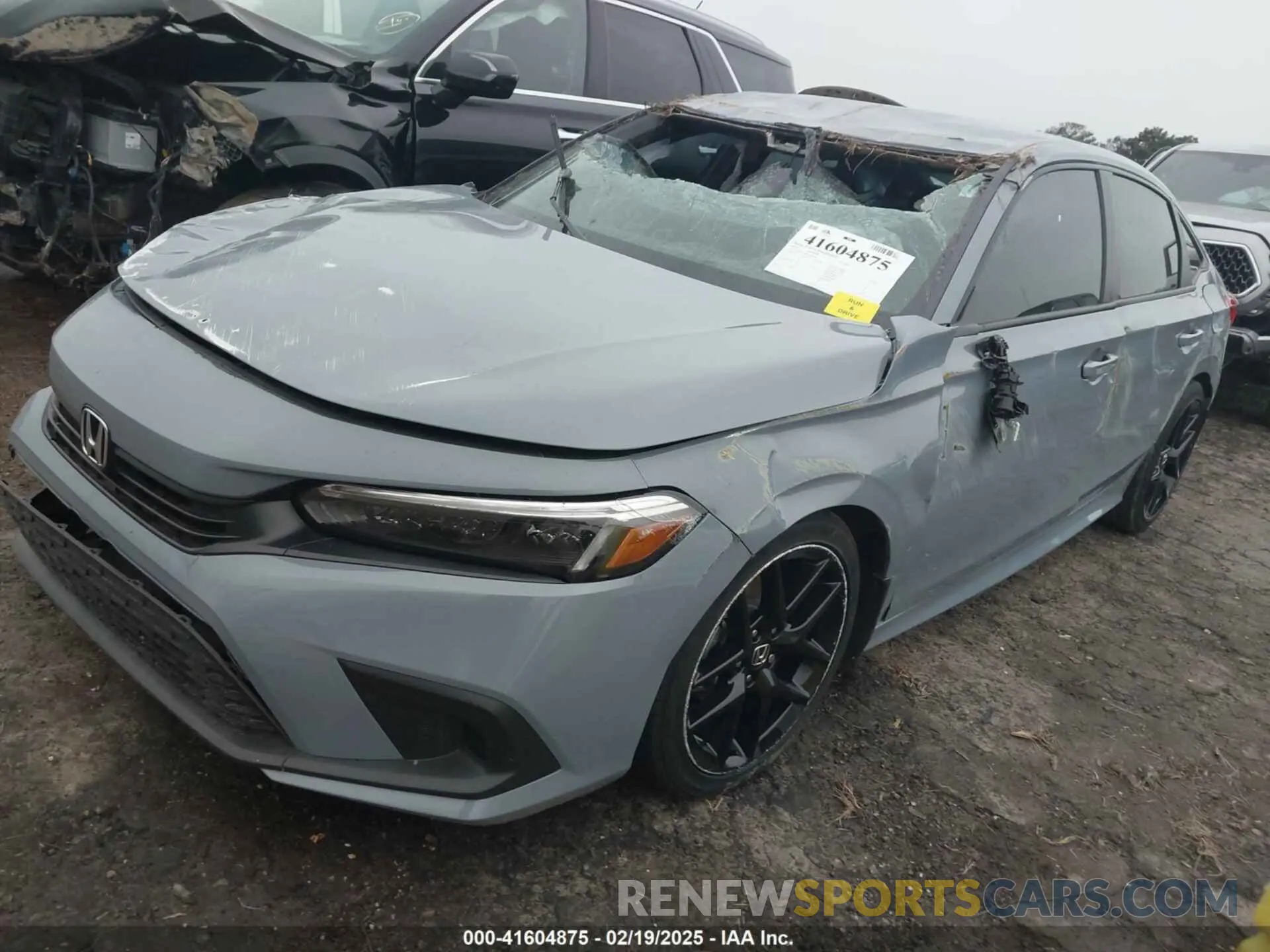 2 Photograph of a damaged car 2HGFE2F57RH585082 HONDA CIVIC 2024